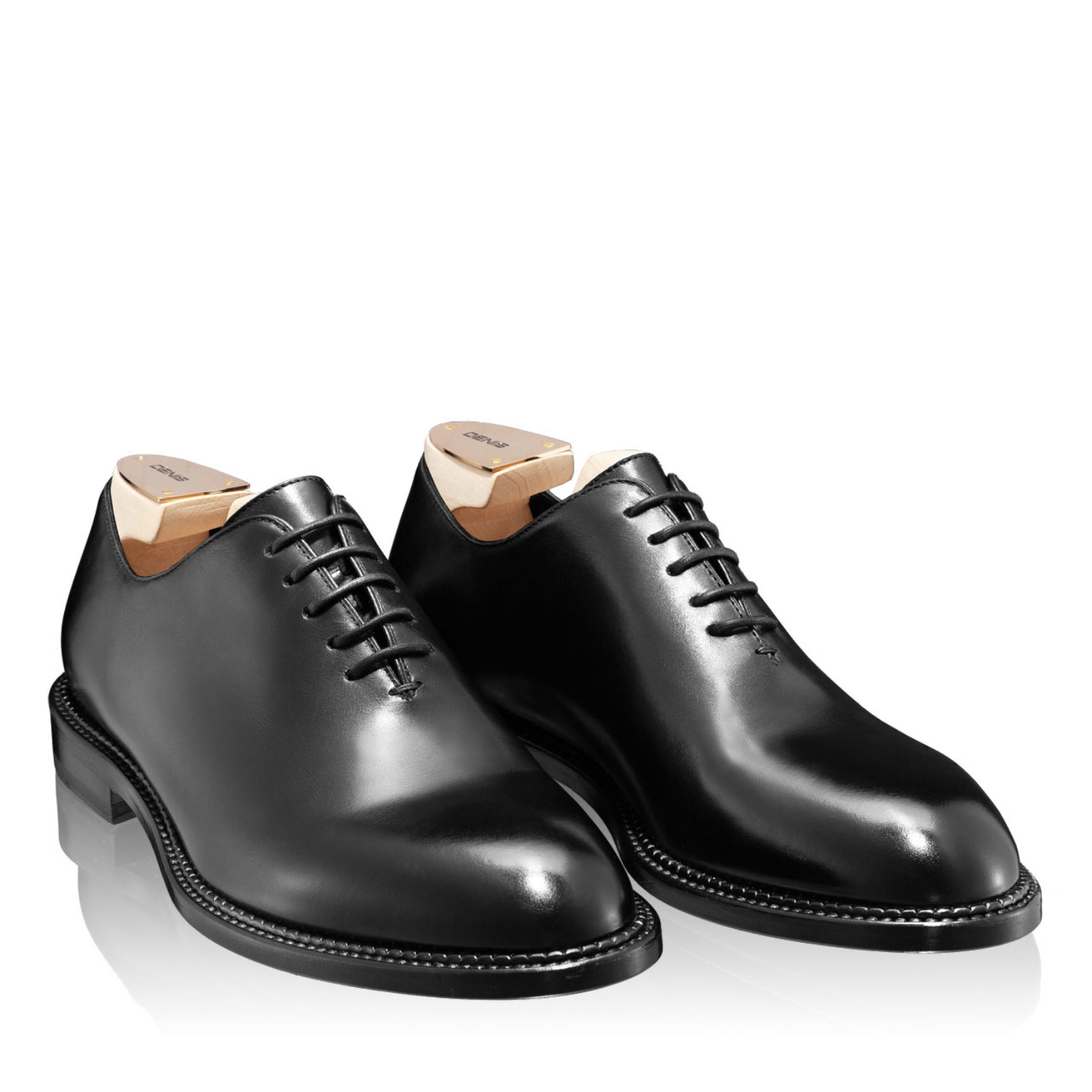 incaltaminte primăvară barbati - pantofi eleganti piele Vitello Negru