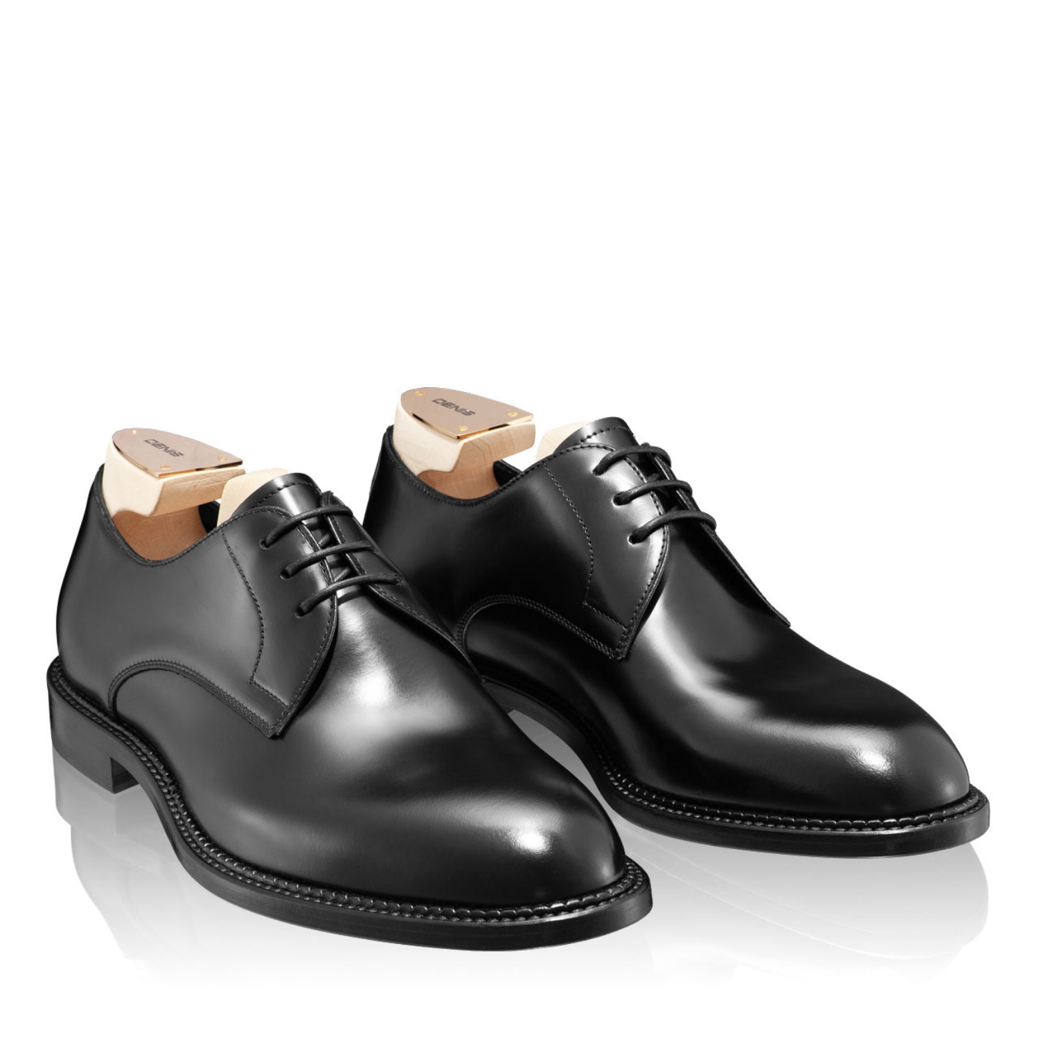 pantofi primăvară barbati - pantofi eleganti piele Negru