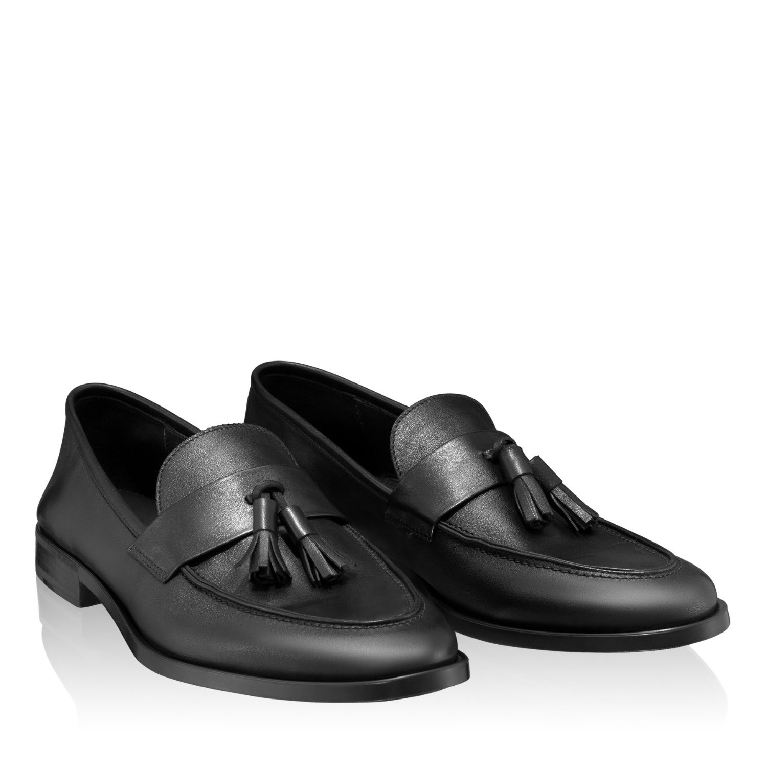 Imagine Pantofi Eleganti Barbati 7609 Vitello Negru