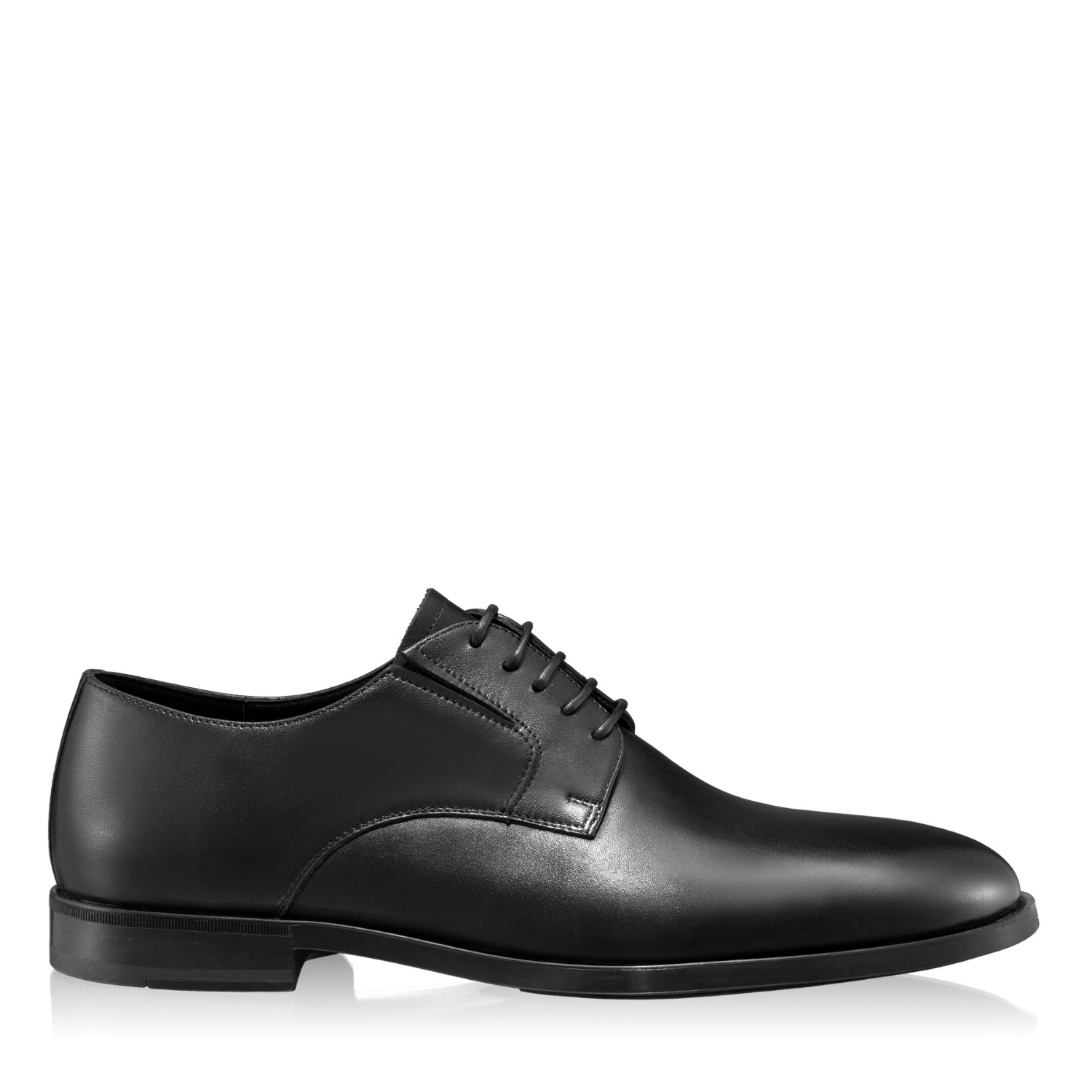 pantofi barbati eleganti de costum, piele naturala negri
