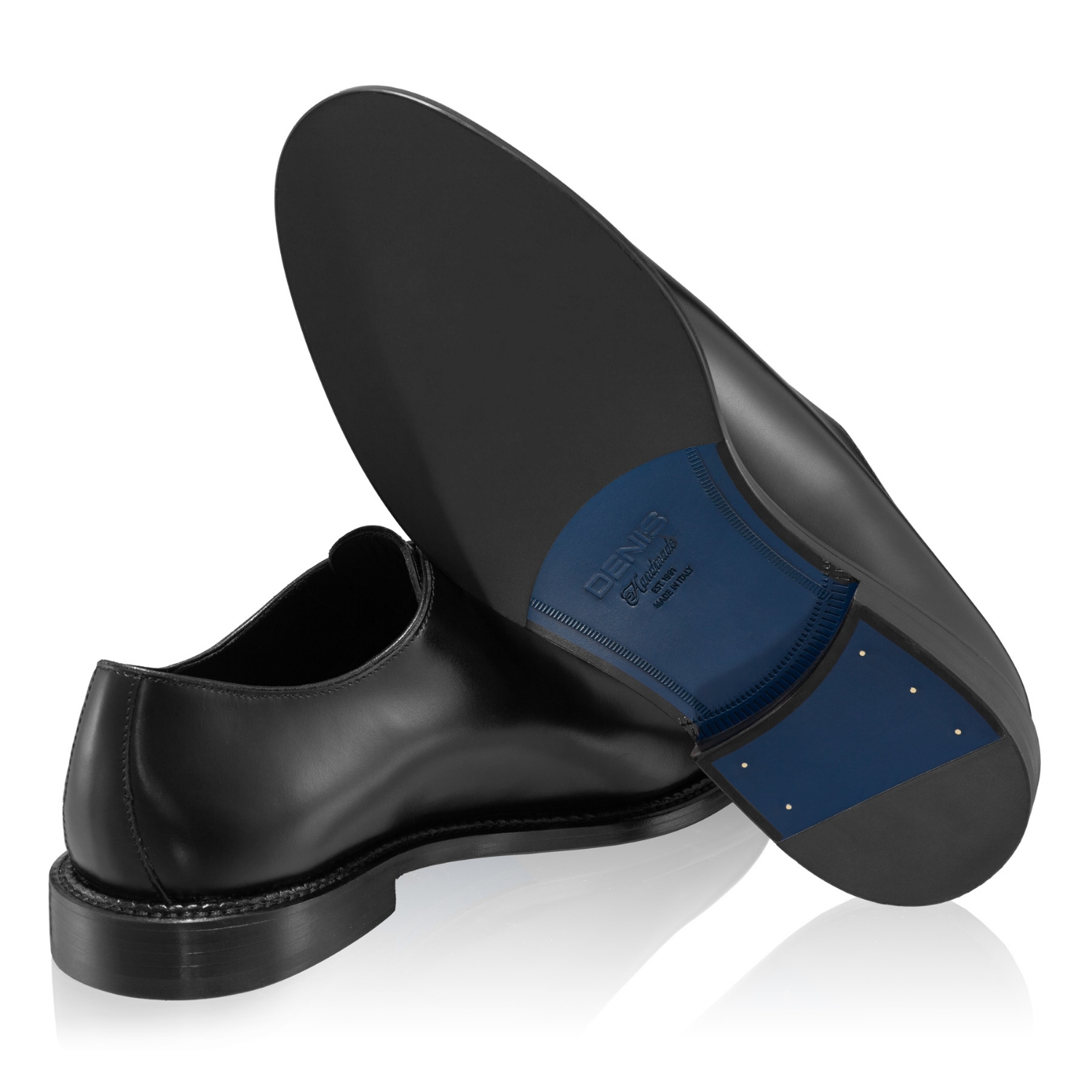 pantofi barbati eleganti cu siret, din piele, pantofi românești Abrazivato Negru