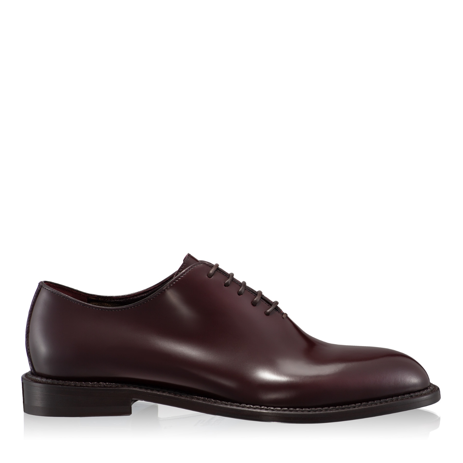 pantofi eleganti barbati, piele naturala, cu siret, colectia Denis Handmade