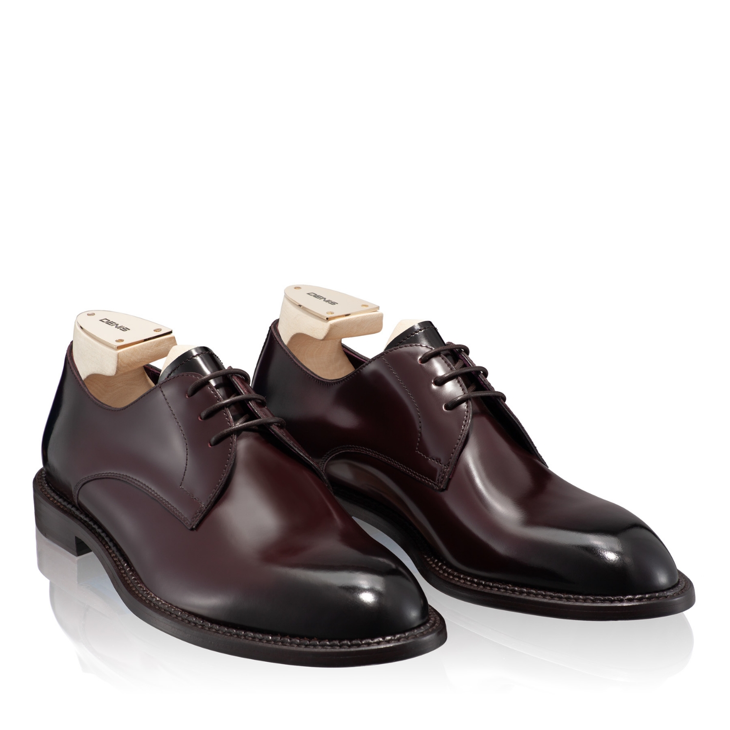 pantofi primăvară barbati - pantofi eleganti piele Bordo