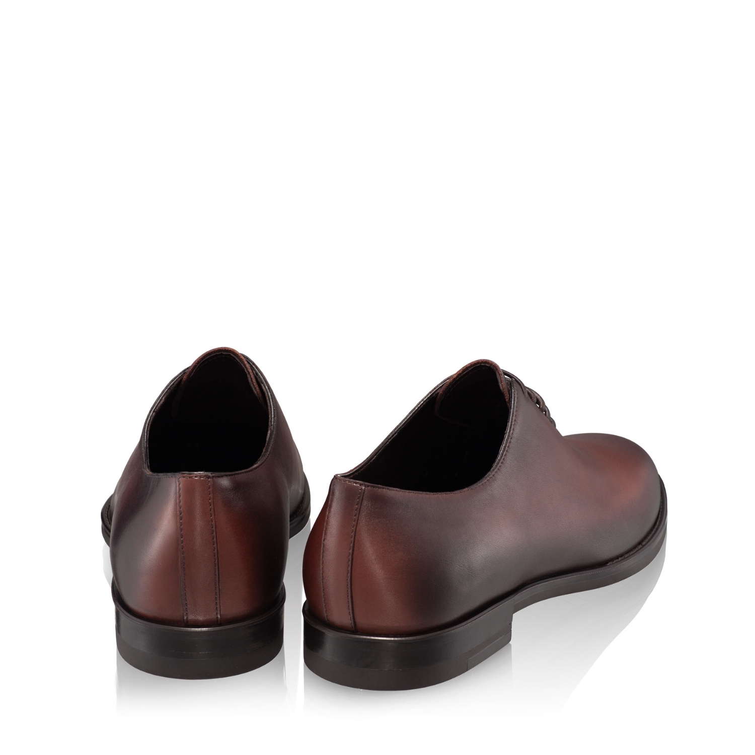 pantofi piele de primăvară barbati - pantofi eleganti maro Denis Handmade