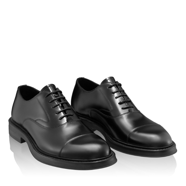Pantofi Eleganti Barbati 7643 Vitello Negru Pantofi Eleganti Barbati 7643 Vitello Negru