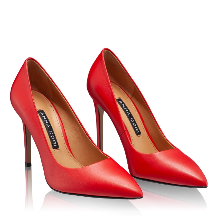 Pantofi Dama Eleganti 7868 Vitello Red