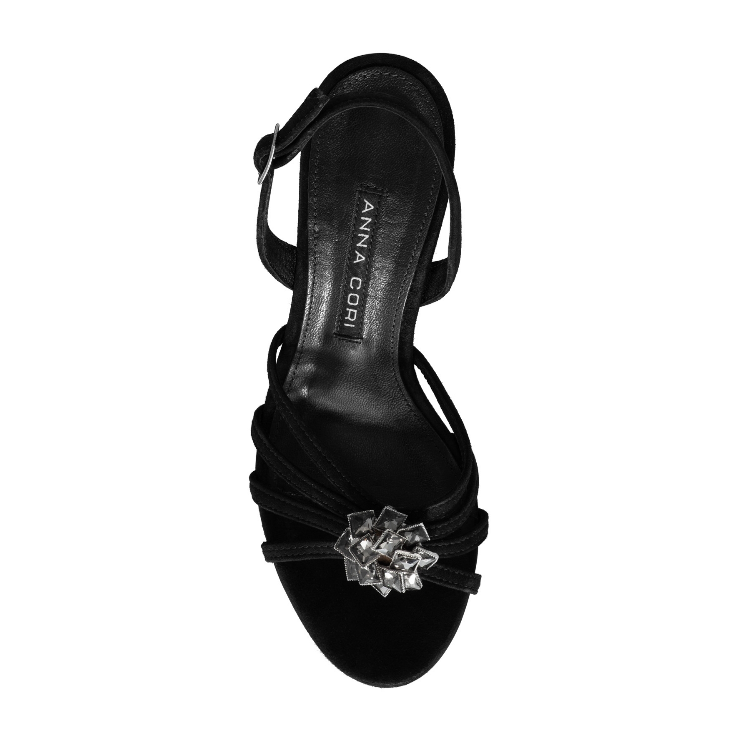 Imagine Sandale Dama 8029 Camoscio Negru
