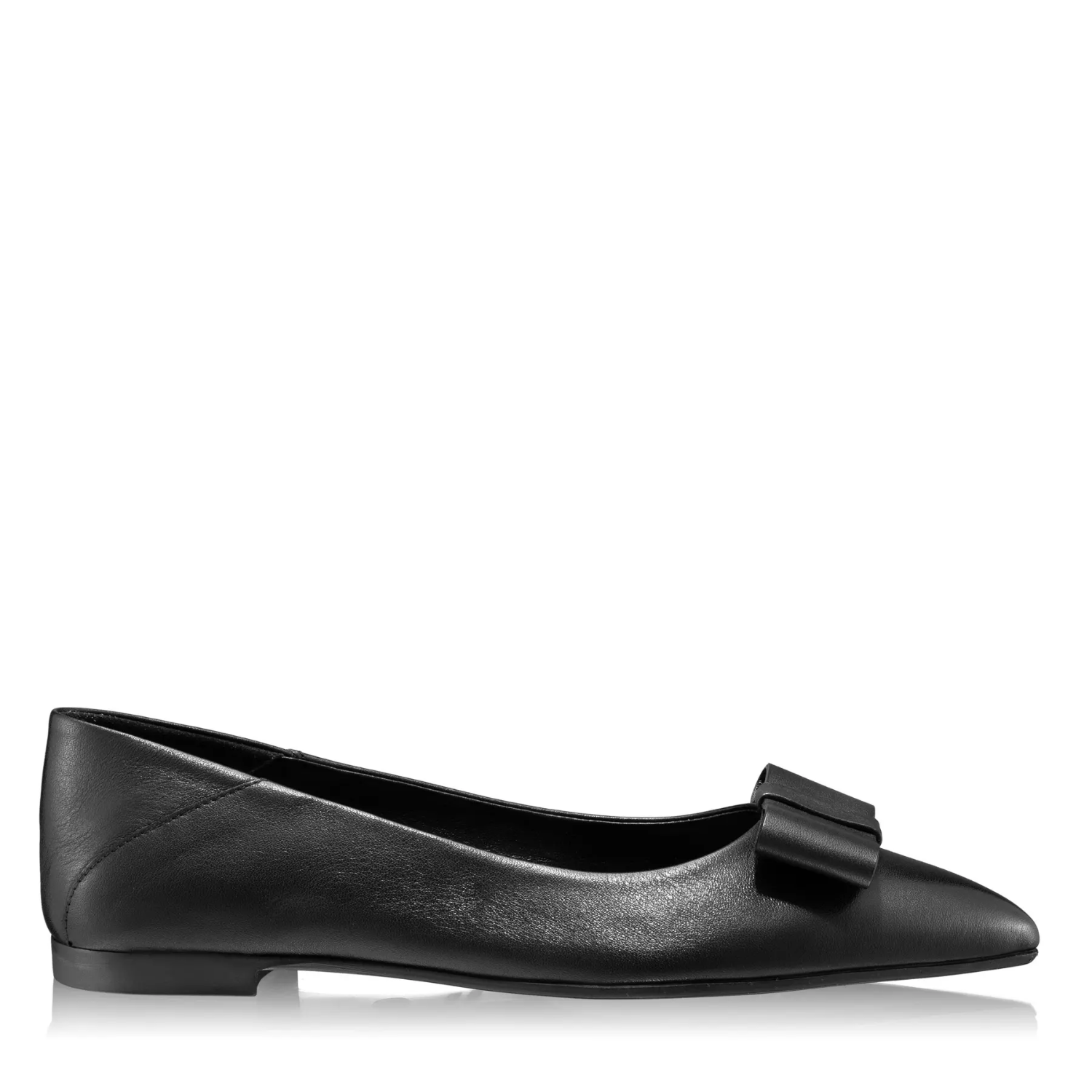 Balerini Dama piele Vitello Negru