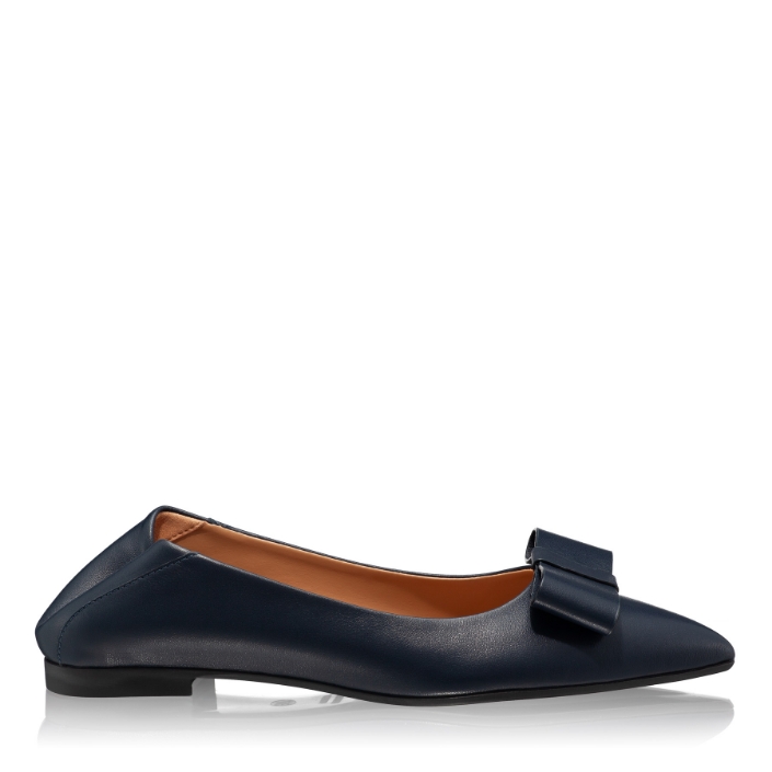 Balerini Dama 7518 Vitello Blue Balerini Dama 7518 Vitello Blue