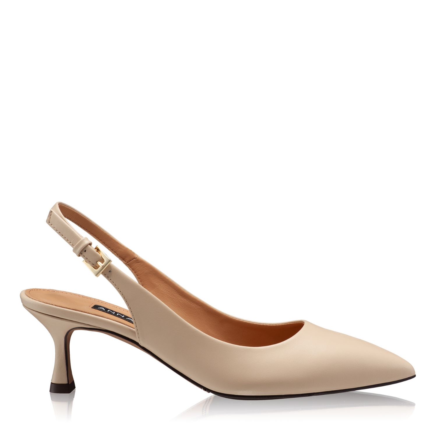 Imagine Pantofi Eleganti Dama 7552 Vitello Bej
