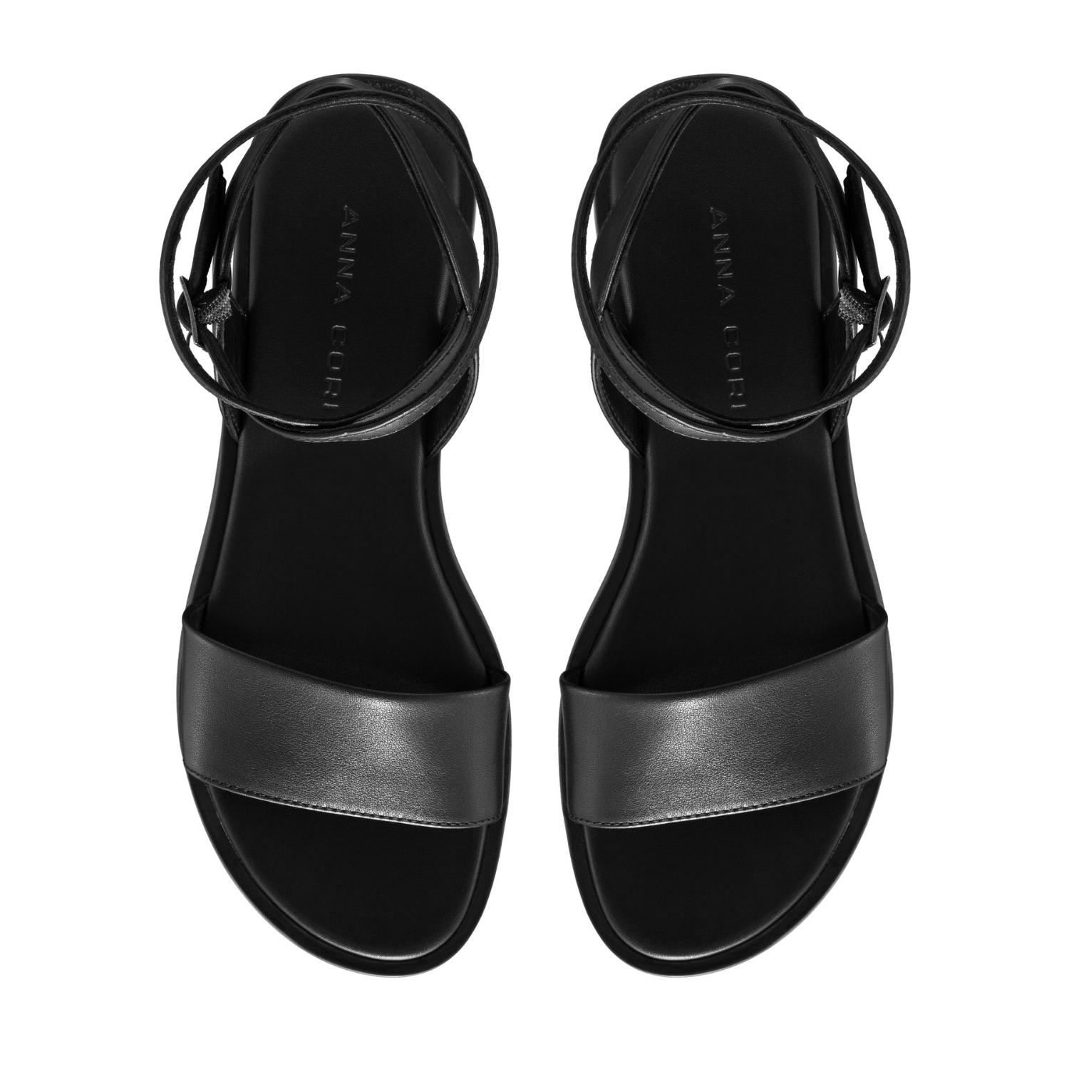 Imagine Sandale Dama 7585 Vitello Negru