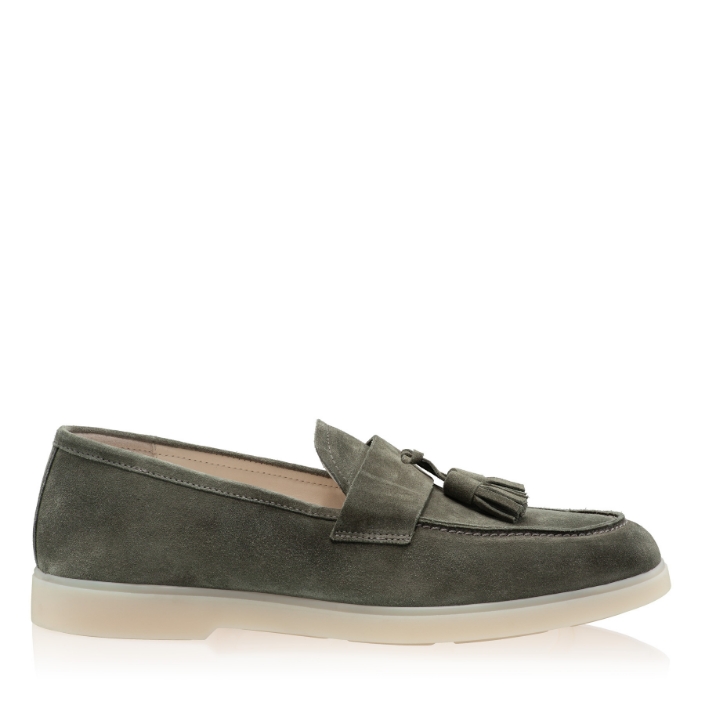 Imagine Pantofi Casual Barbati 7628 Crosta Militare