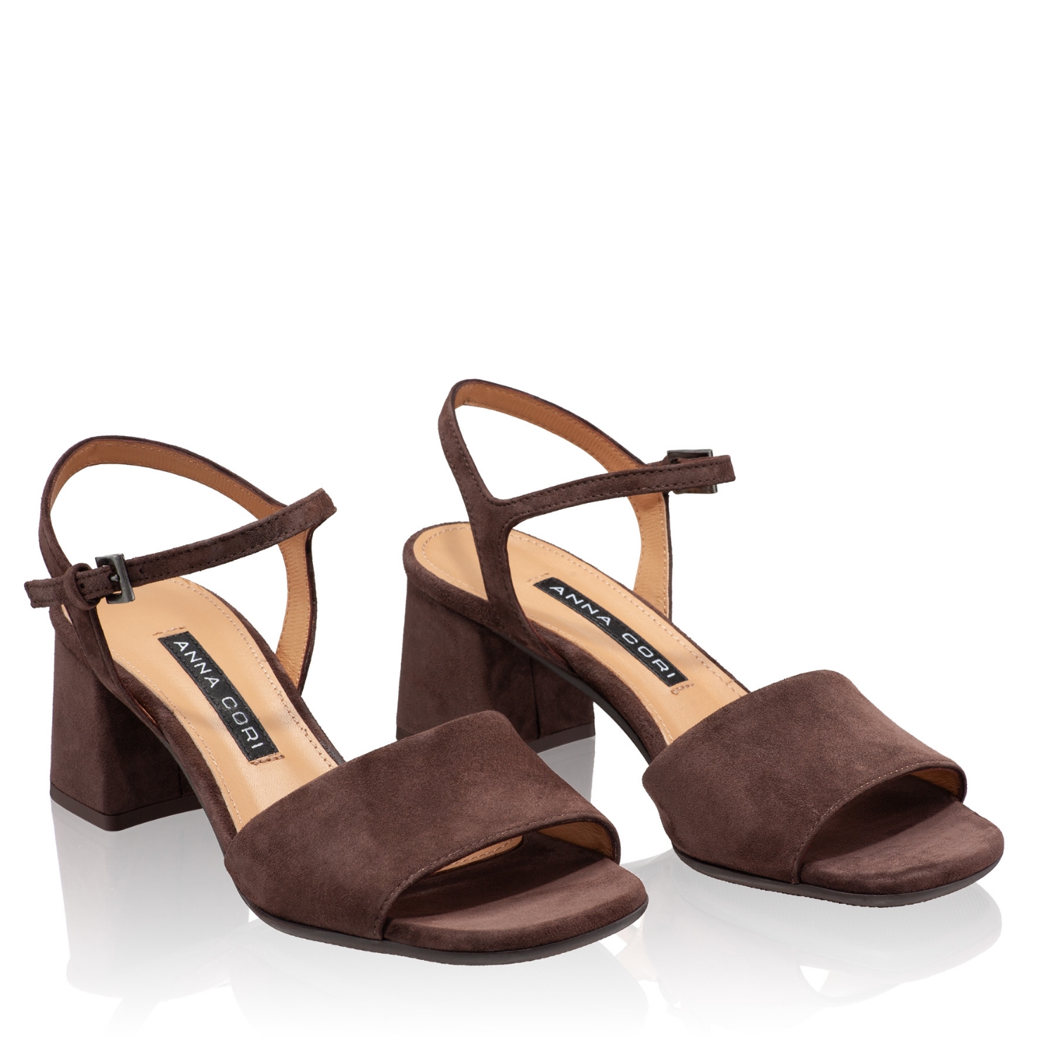 Imagine Sandale Dama 8042 Camoscio Maro