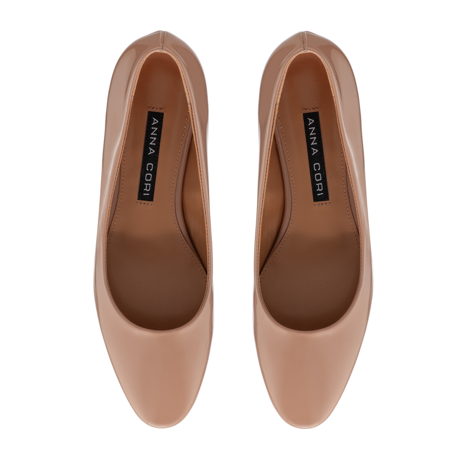 Imagine Pantofi Eleganti Dama 8047 Lac Nude