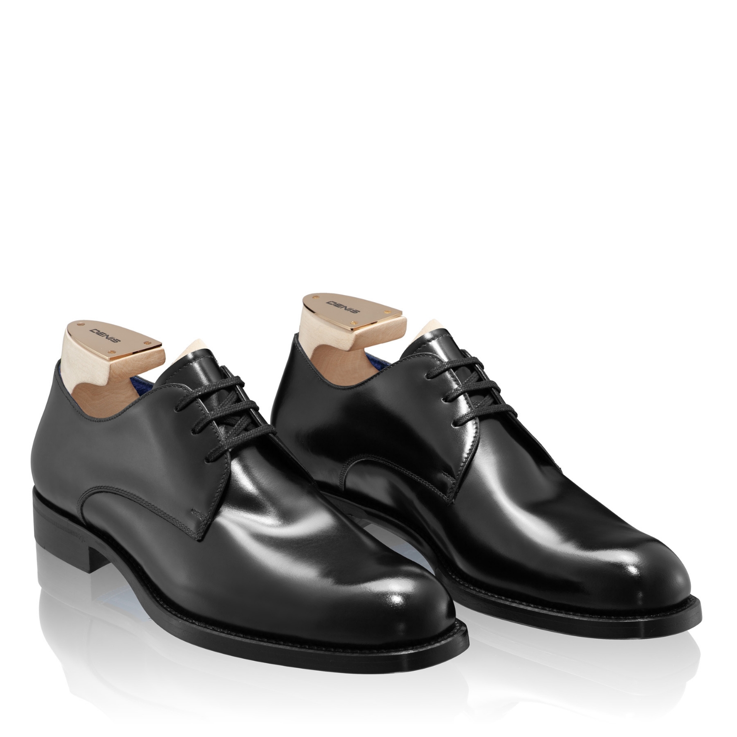 Imagine Pantofi Eleganti Barbati 7731 Vitello Negru