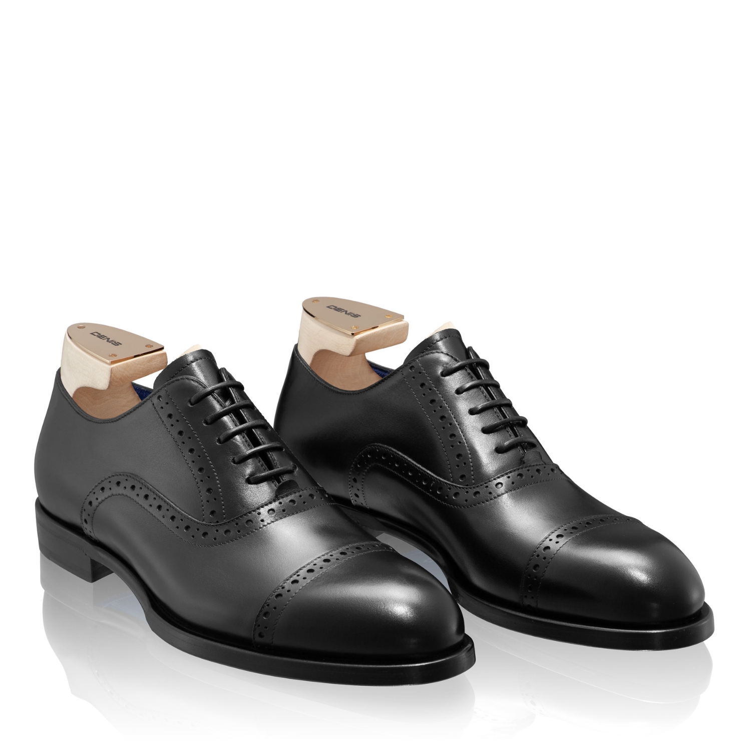 Imagine Pantofi Eleganti Barbati 7738 Vitello Negru
