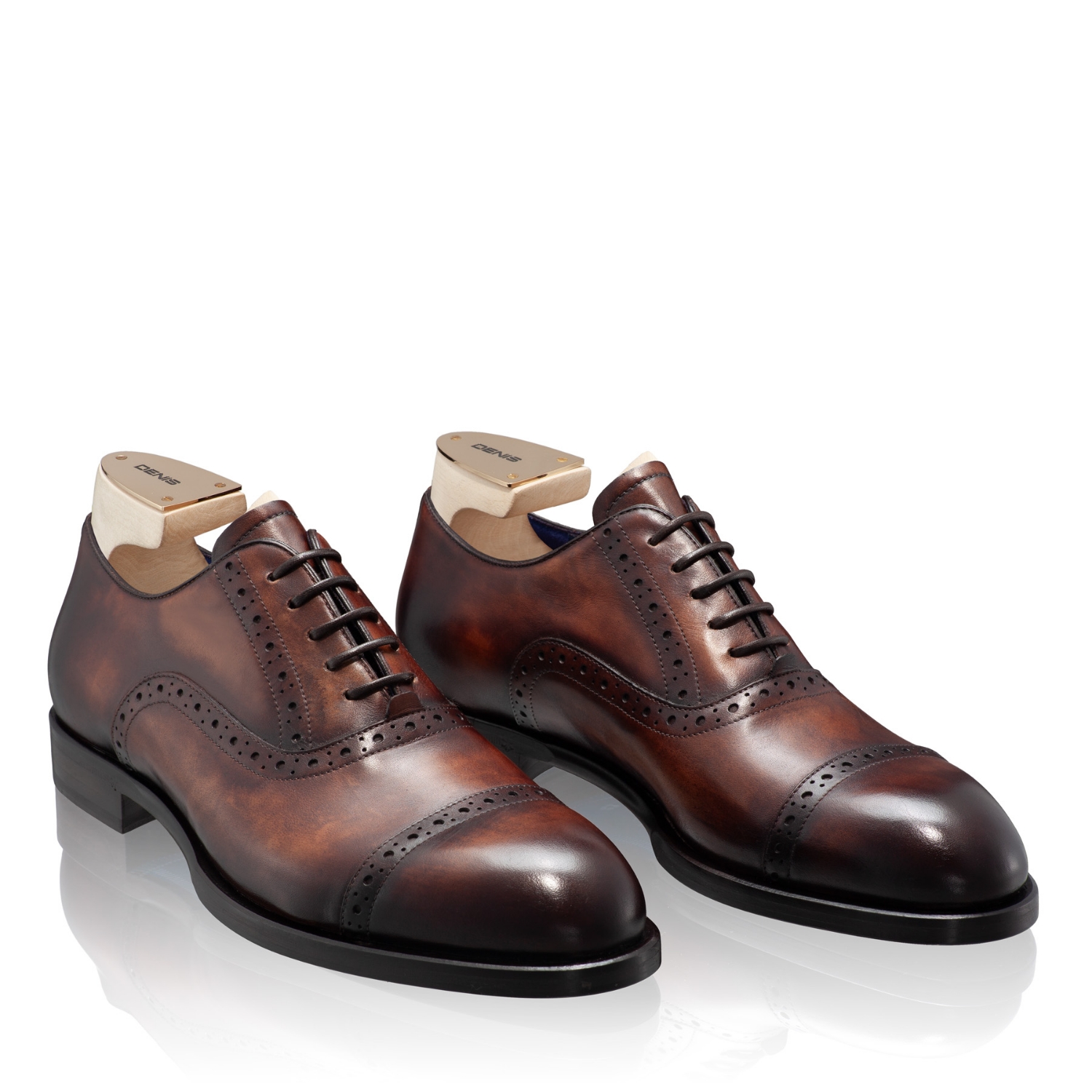 Imagine Pantofi Eleganti Barbati 7738 Vitello Maro
