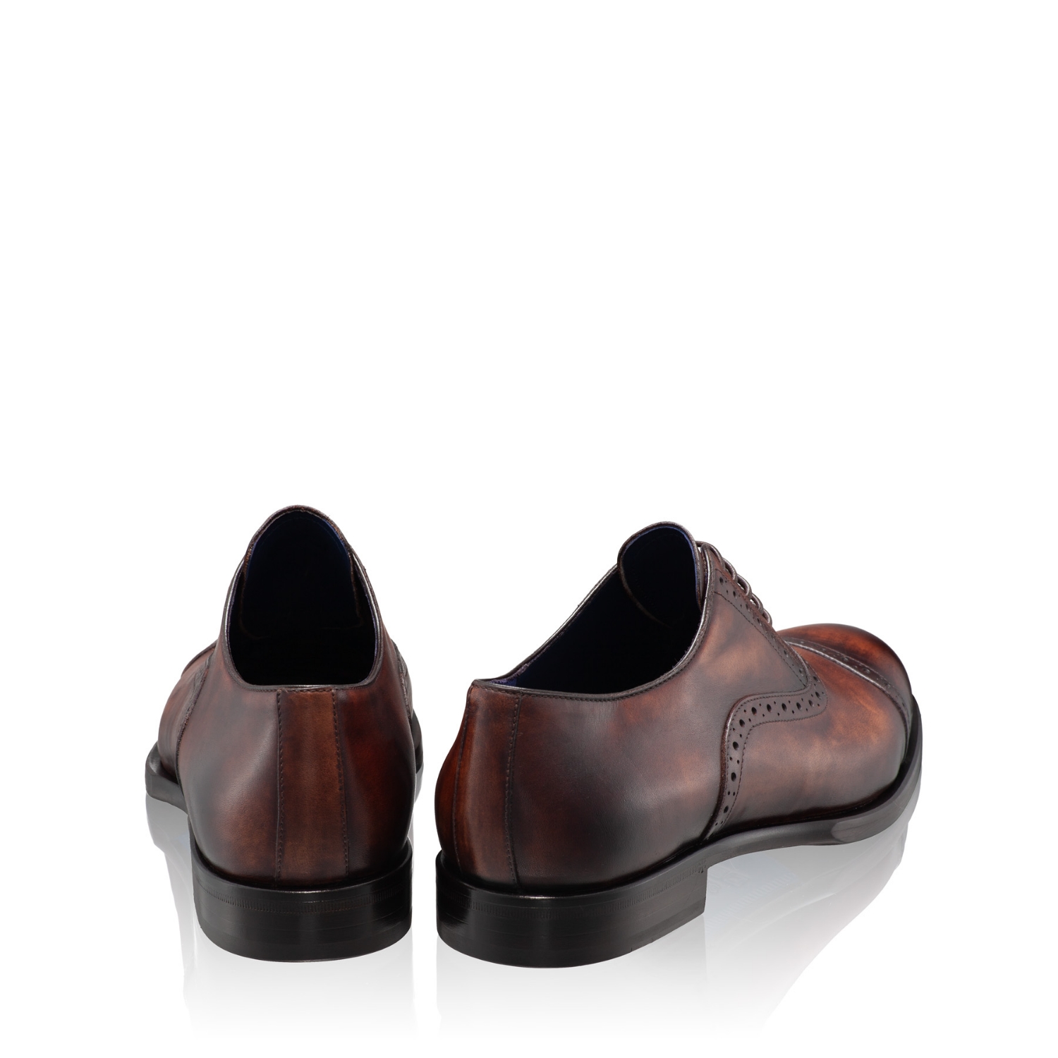 Imagine Pantofi Eleganti Barbati 7738 Vitello Maro