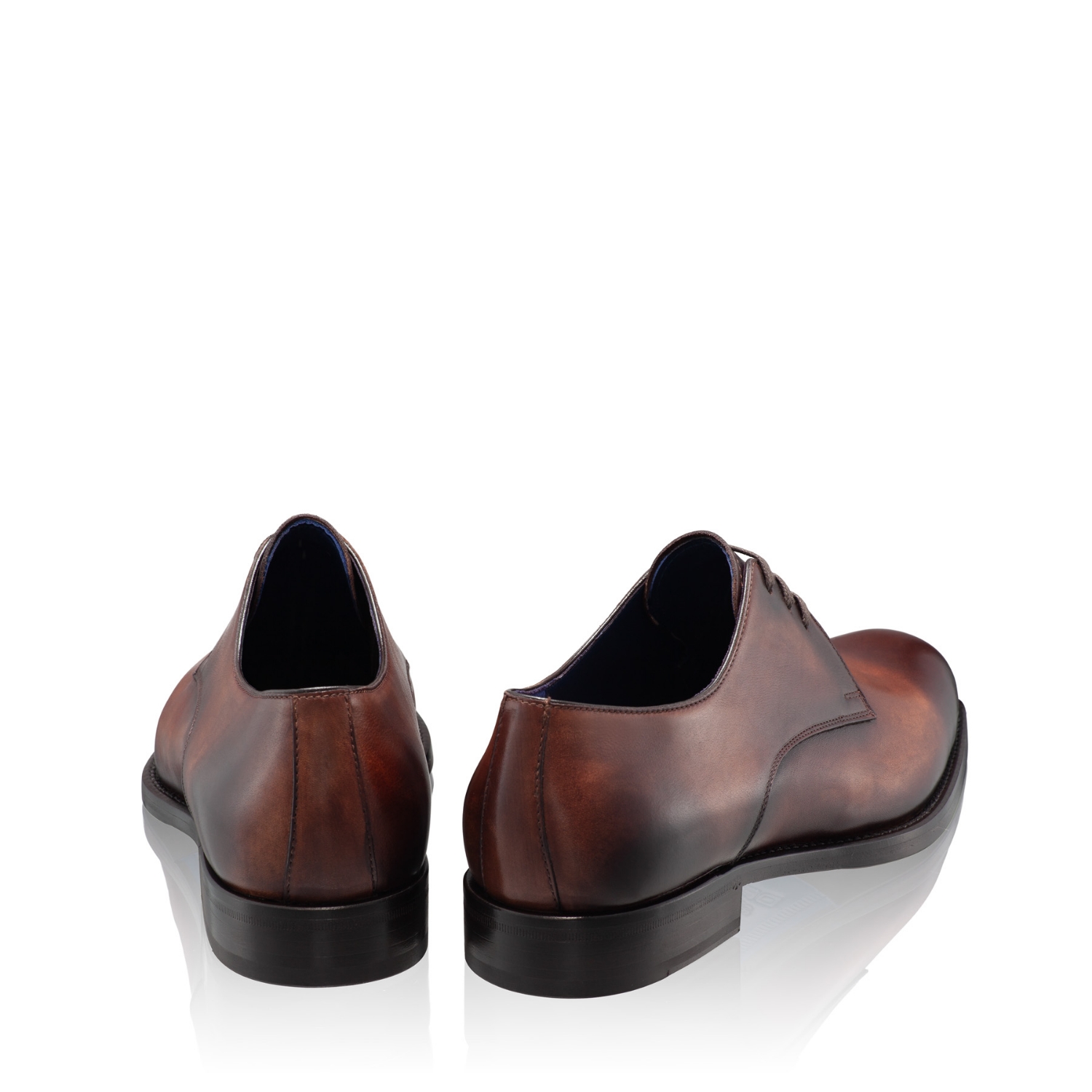 Imagine Pantofi Eleganti Barbati 7731 Vitello Maro