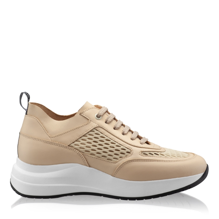 Imagine Pantofi Sport Dama 8132 Vitello+Rete Bej