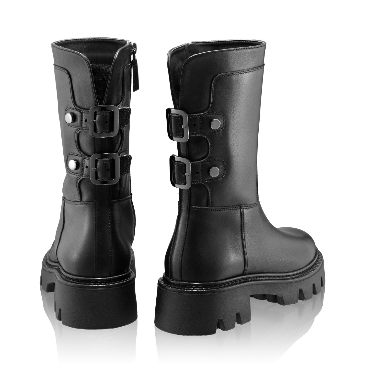 Imagine Ghete Dama 8157 Vitello Negru