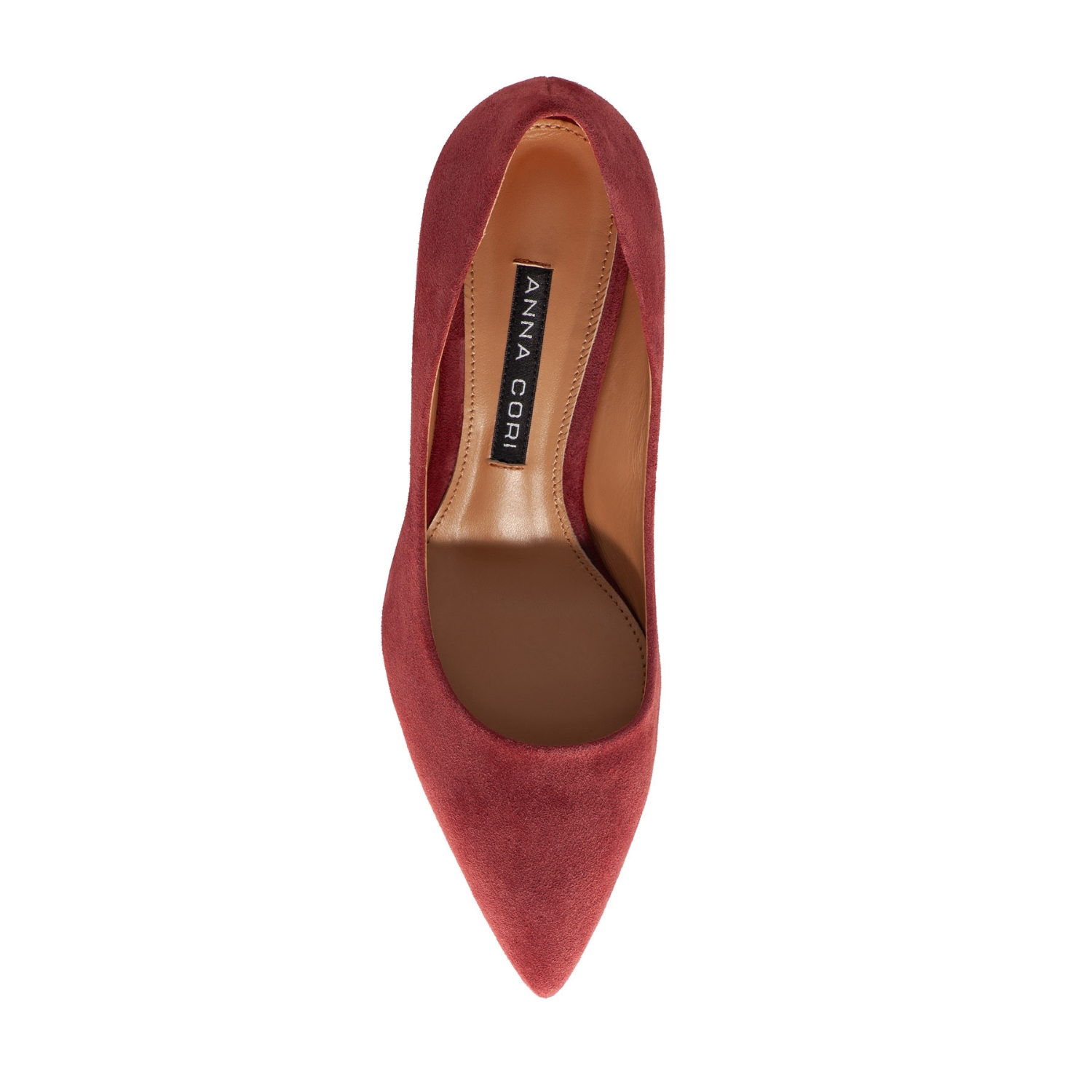 Imagine Pantofi Eleganti Dama 8087 Camoscio Bordo
