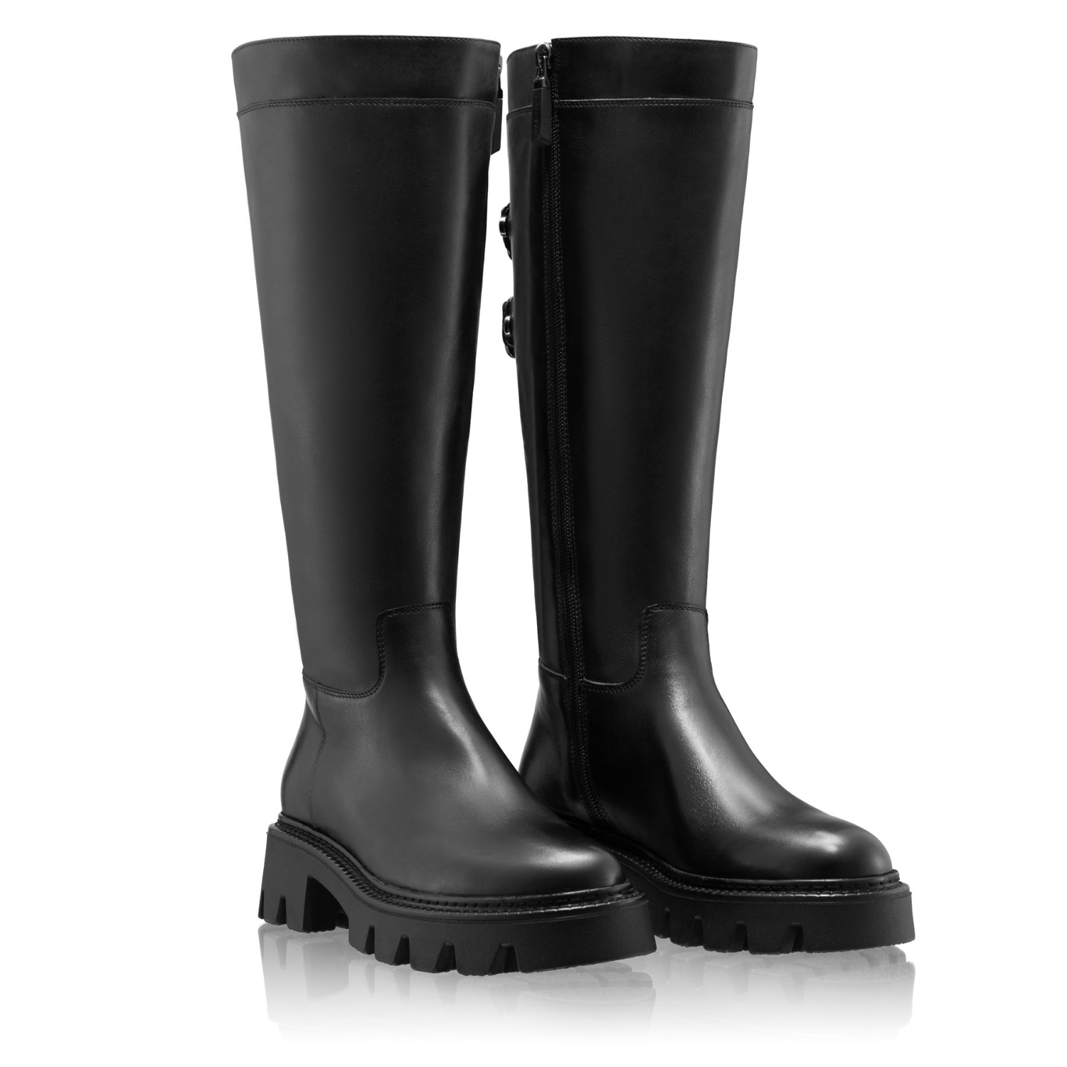 Imagine Cizme Dama 8156 Vitello Negru