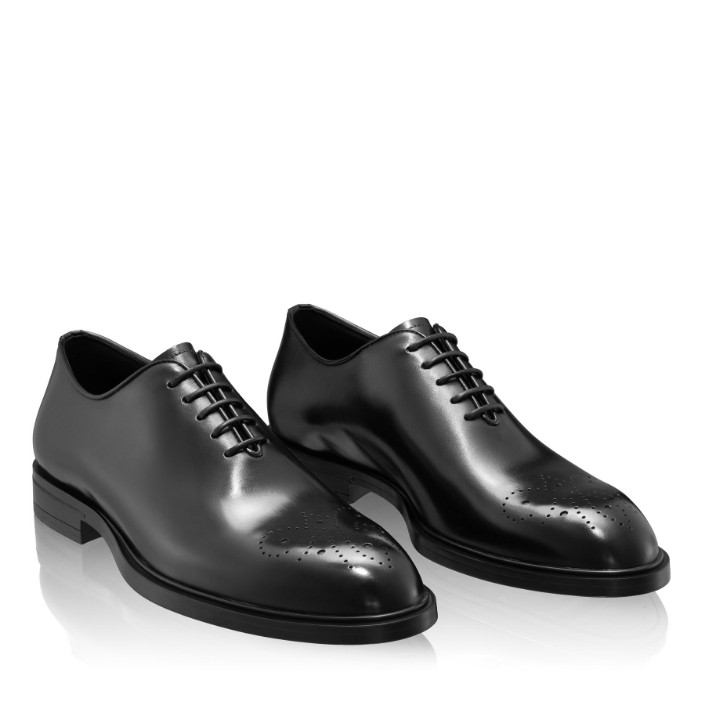 Pantofi Casual Barbati 7768 Vitello Negru Pantofi Casual Barbati 7768 Vitello Negru