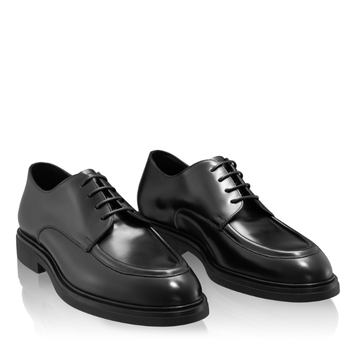 Pantofi Casual Barbati 7761 Vitello Negru Pantofi Casual Barbati 7761 Vitello Negru