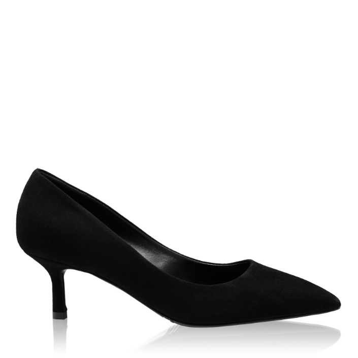 Imagine Pantofi Eleganti Dama 8087 Camoscio Negru