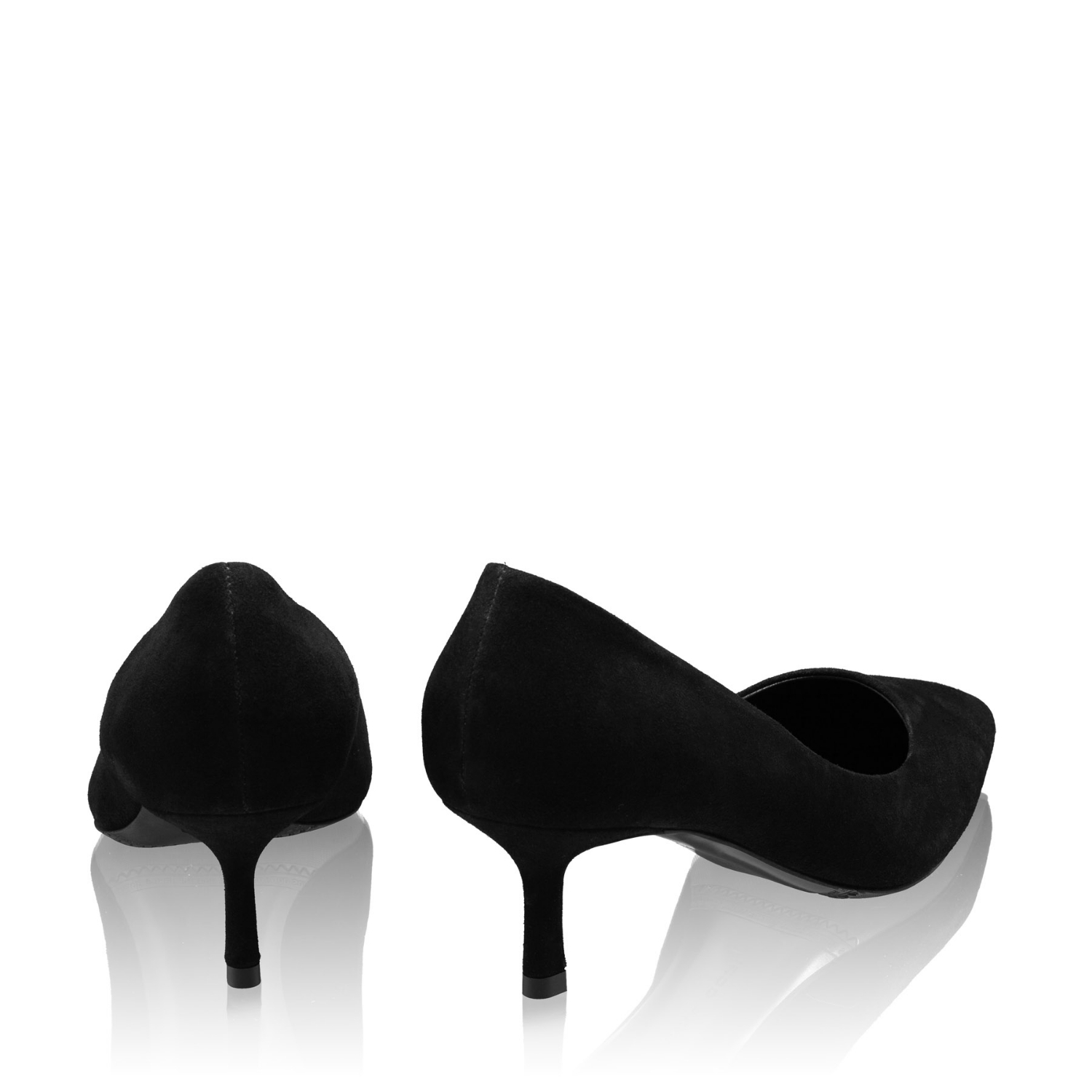 Imagine Pantofi Eleganti Dama 8087 Camoscio Negru
