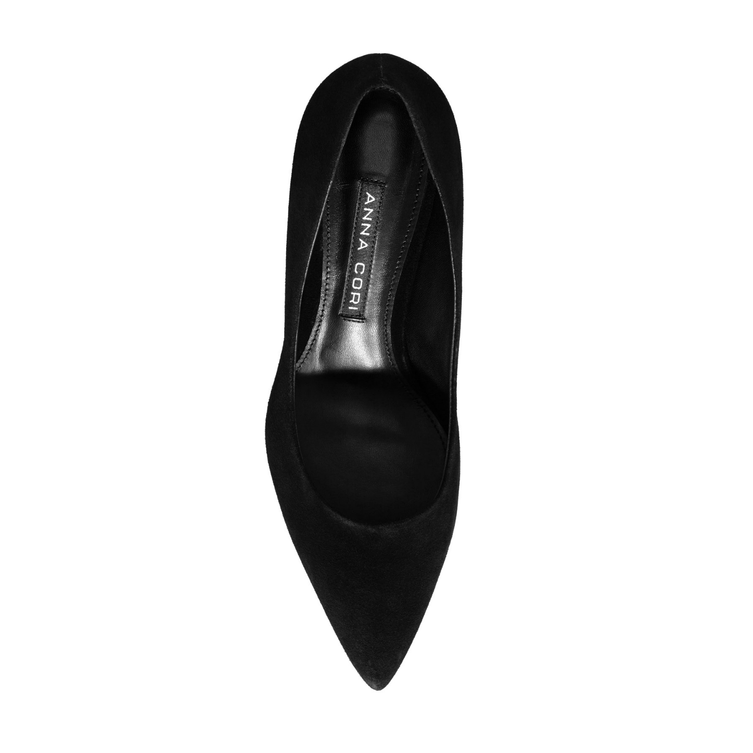 Imagine Pantofi Eleganti Dama 8087 Camoscio Negru