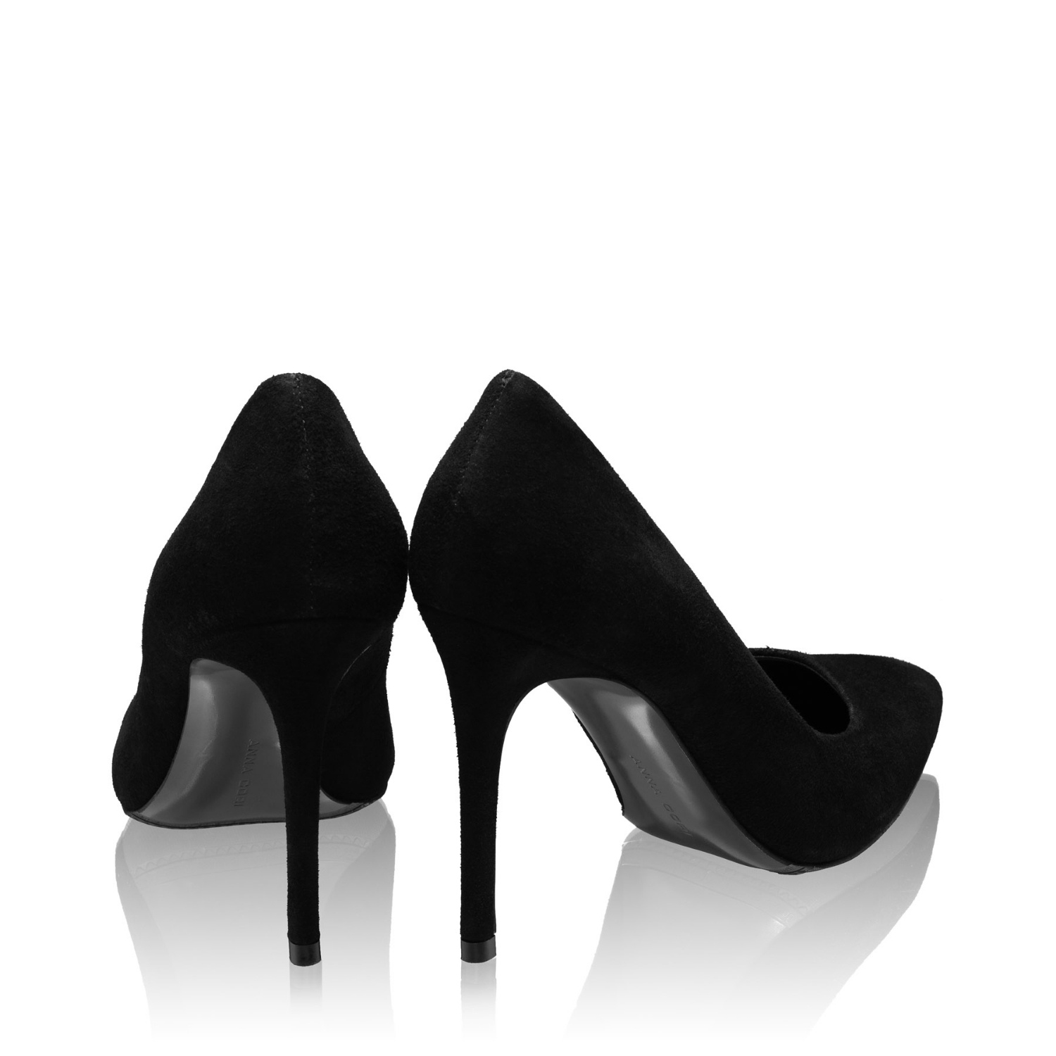 Imagine Pantofi Dama Eleganti 7868 Camoscio Negru