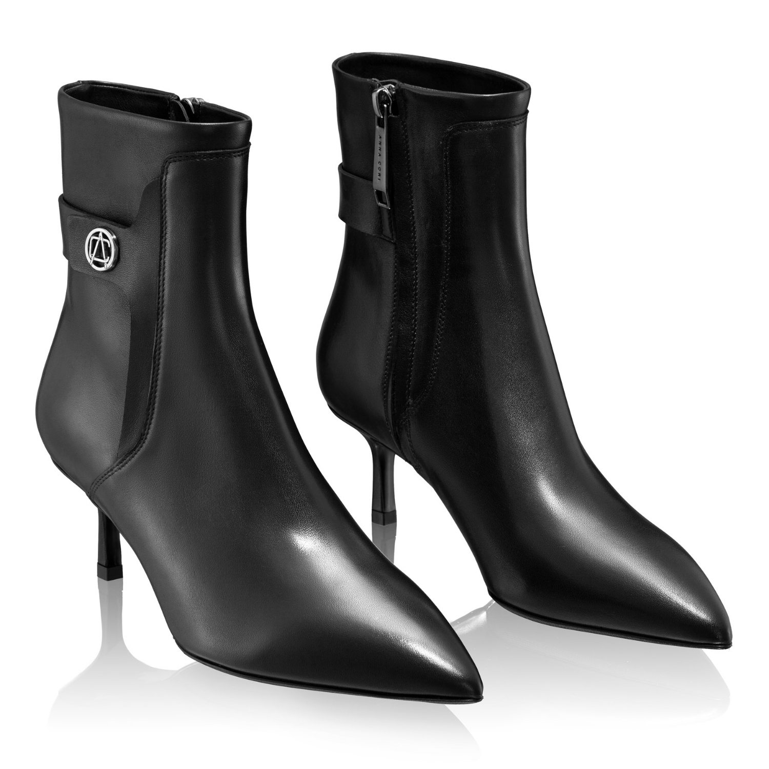 Imagine Botine Dama 8194 Vitello Negru