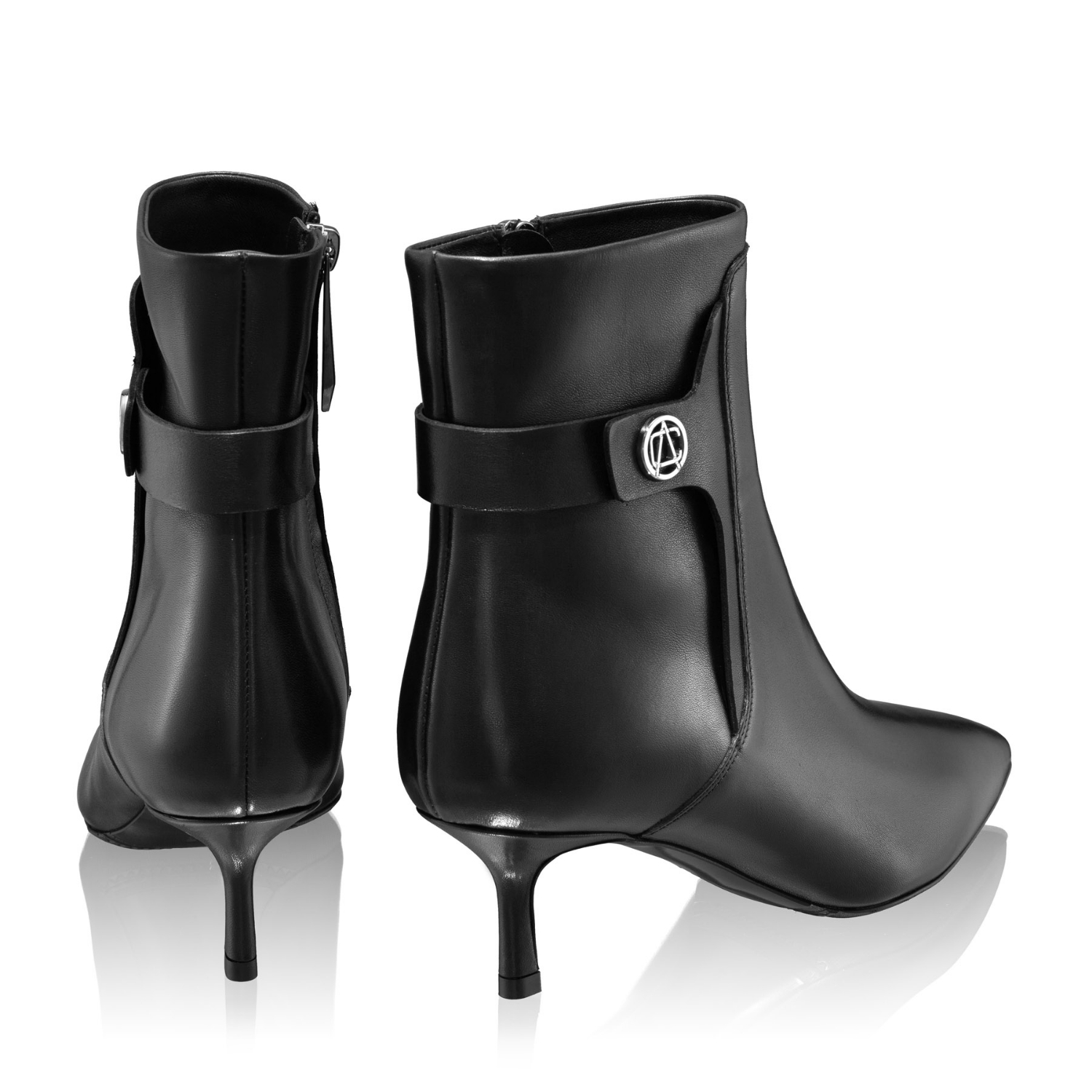 Imagine Botine Dama 8194 Vitello Negru