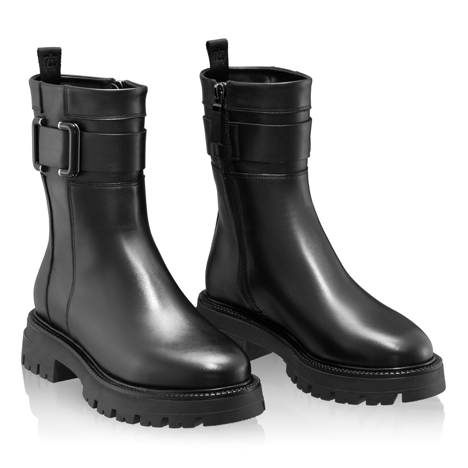 Imagine Ghete Dama 8163 Vitello Negru