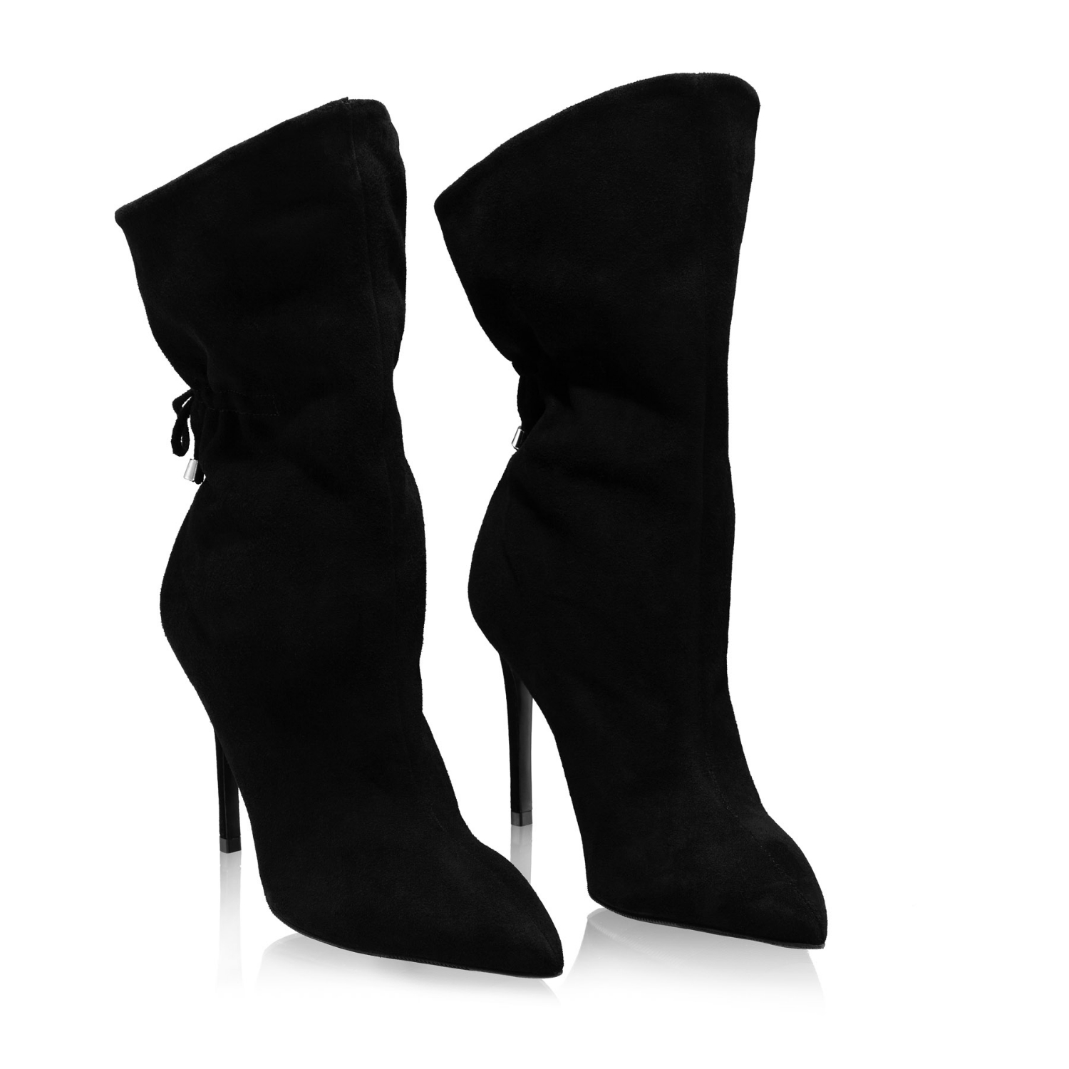 Imagine Botine Dama 8153 Camoscio Negru