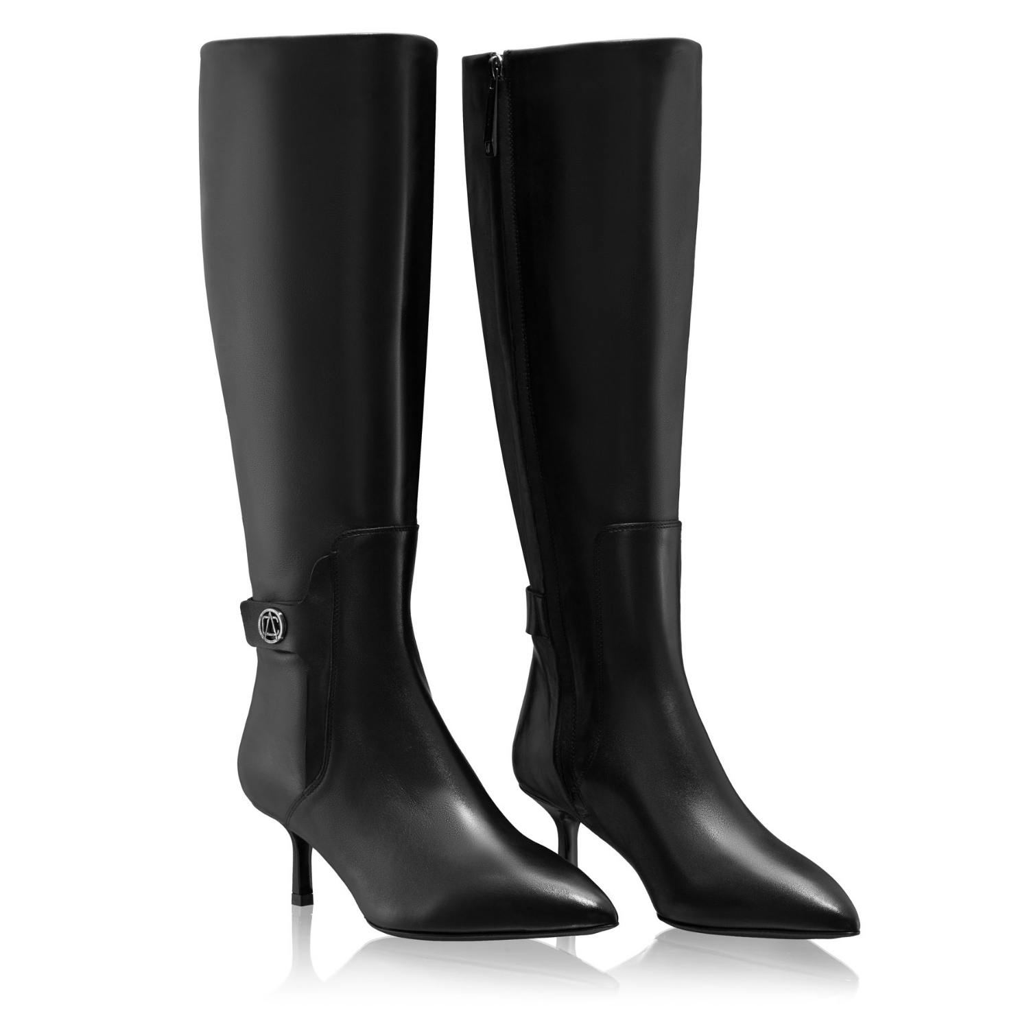 Imagine Cizme Dama 8195 Vitello Negru