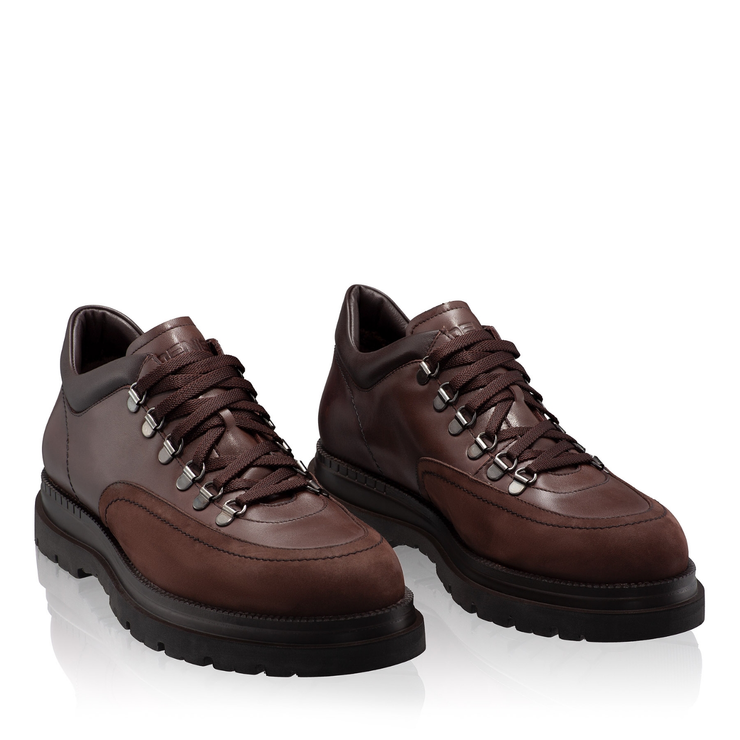 Imagine Pantofi Casual Barbati 7757 Vitello+Nabuck T.Moro