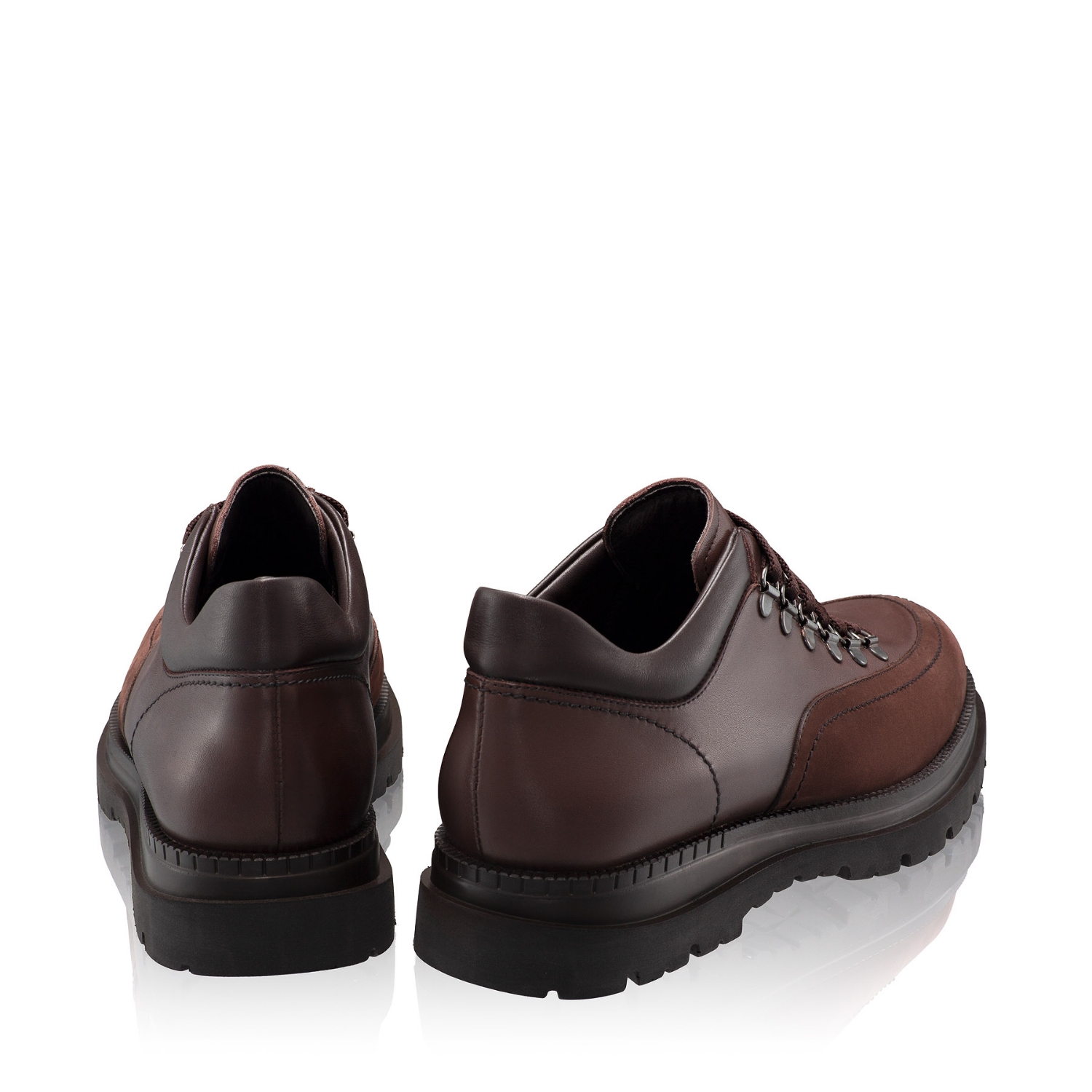 Imagine Pantofi Casual Barbati 7757 Vitello+Nabuck T.Moro