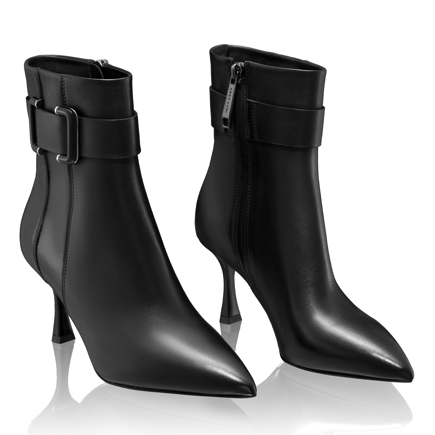 Imagine Botine Dama 8186 Vitello Negru