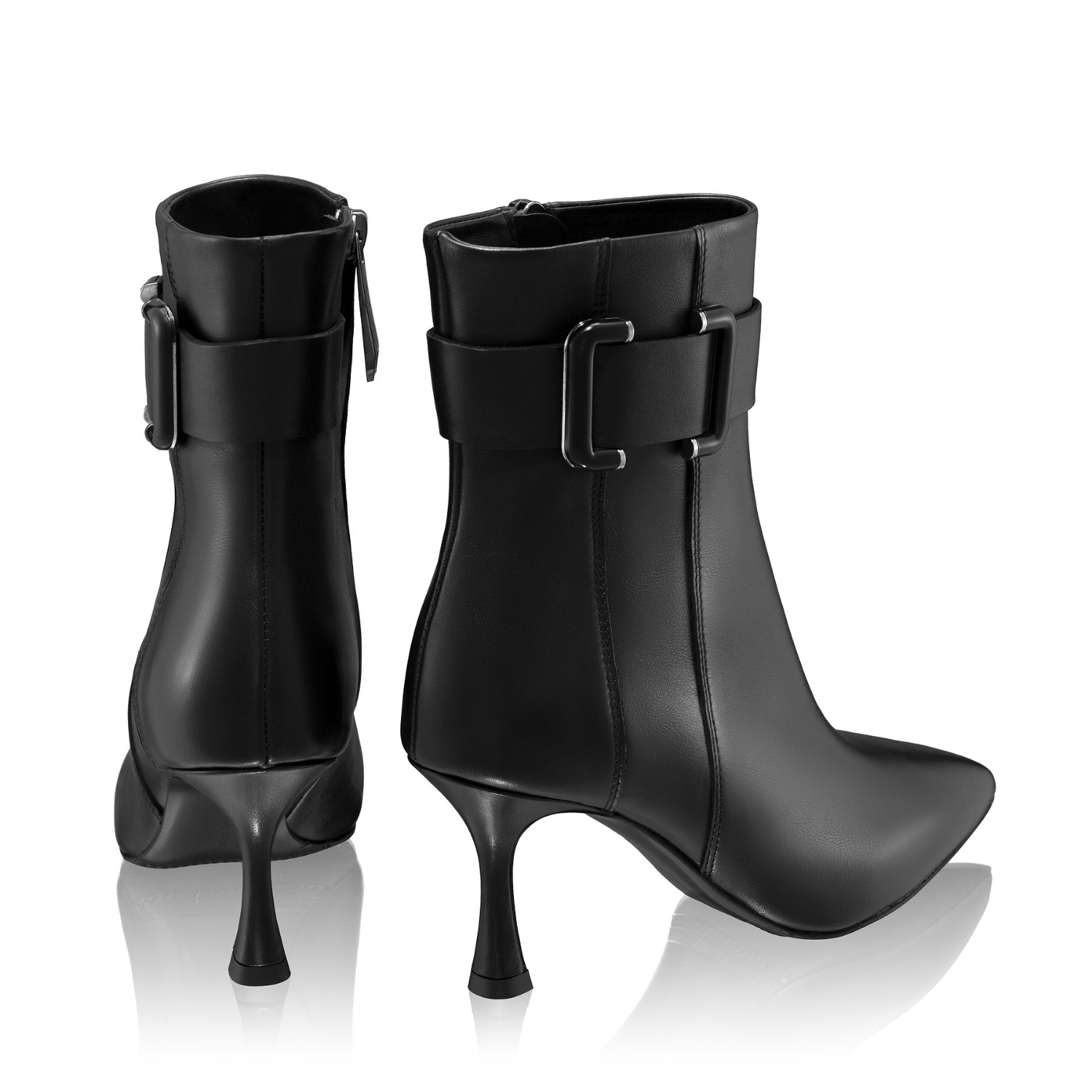Imagine Botine Dama 8186 Vitello Negru