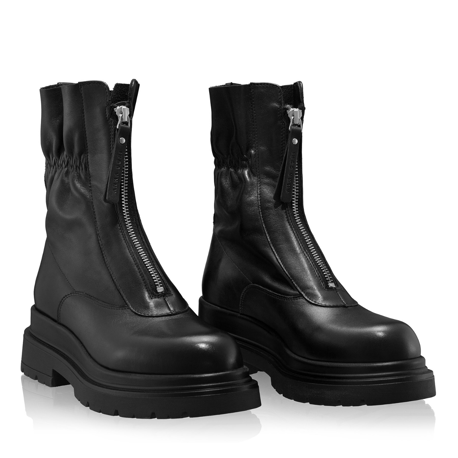 Imagine Ghete Dama 8257 Vitello Negru