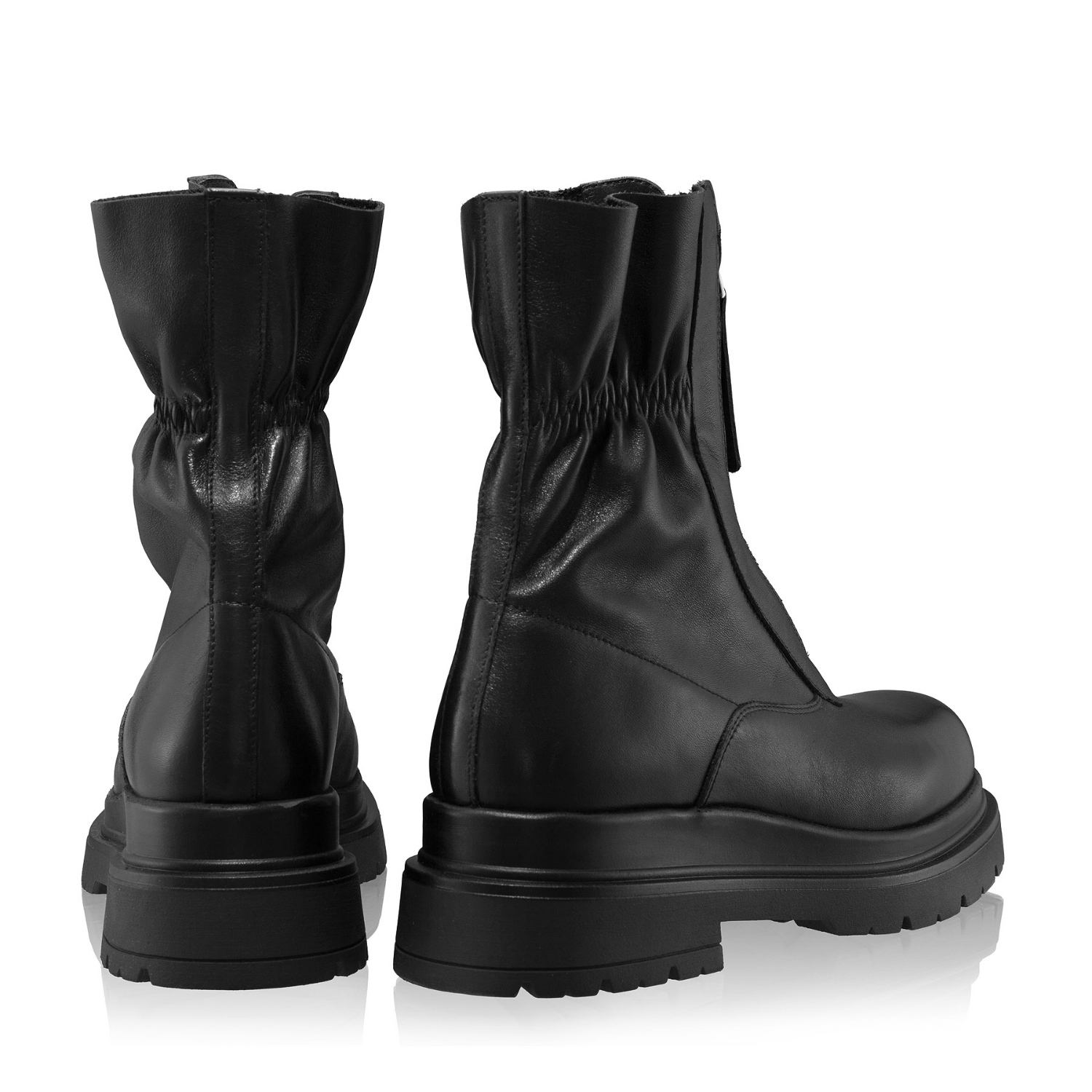 Imagine Ghete Dama 8257 Vitello Negru