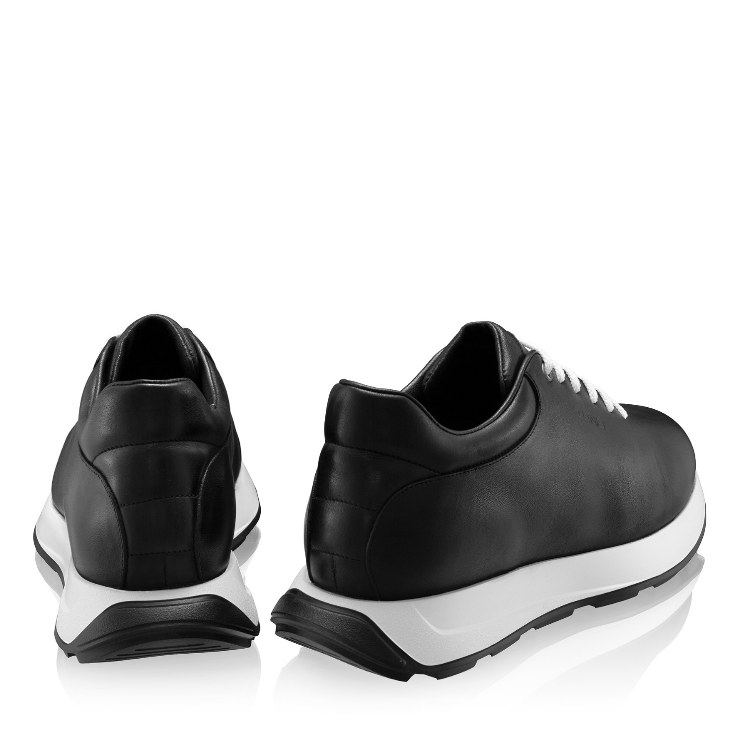 Imagine Pantofi Sport Barbati 7718 Vitello Negru