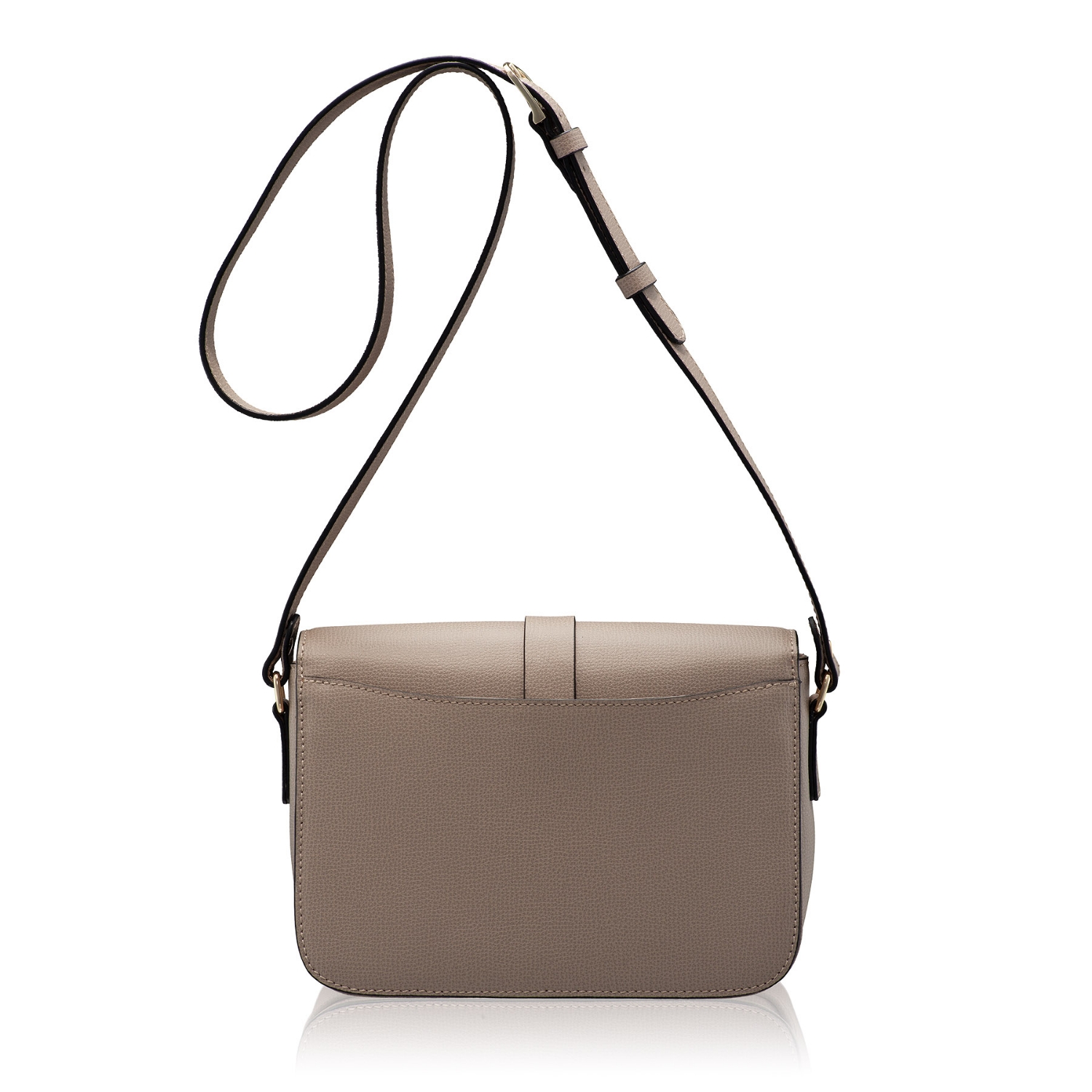 Imagine Geanta dama de umar ANERA 01 VIT STAMP TAUPE