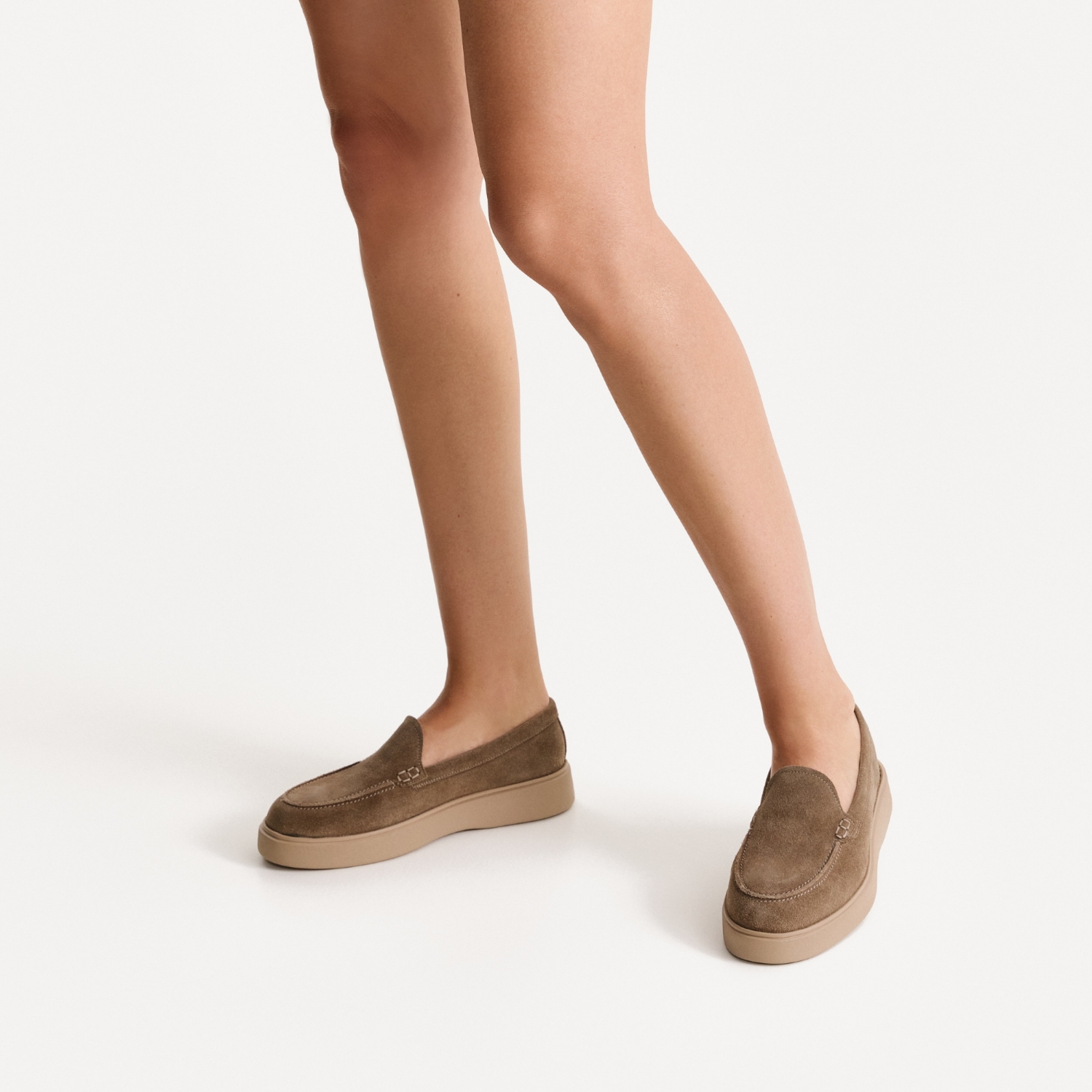 Imagine Pantofi Casual Damă 8018 Crosta Taupe