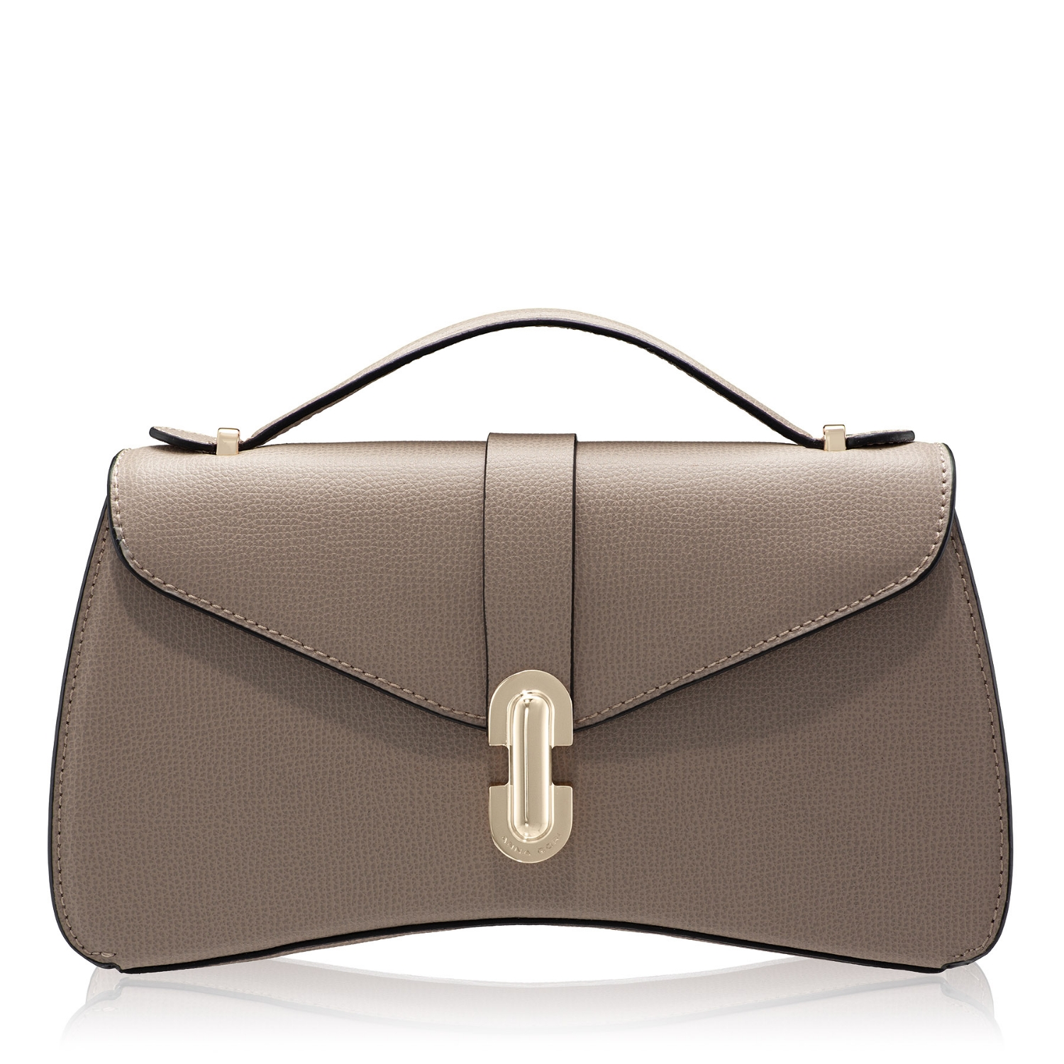 Imagine Geanta dama de umar ANERA 03 VIT STAMP TAUPE