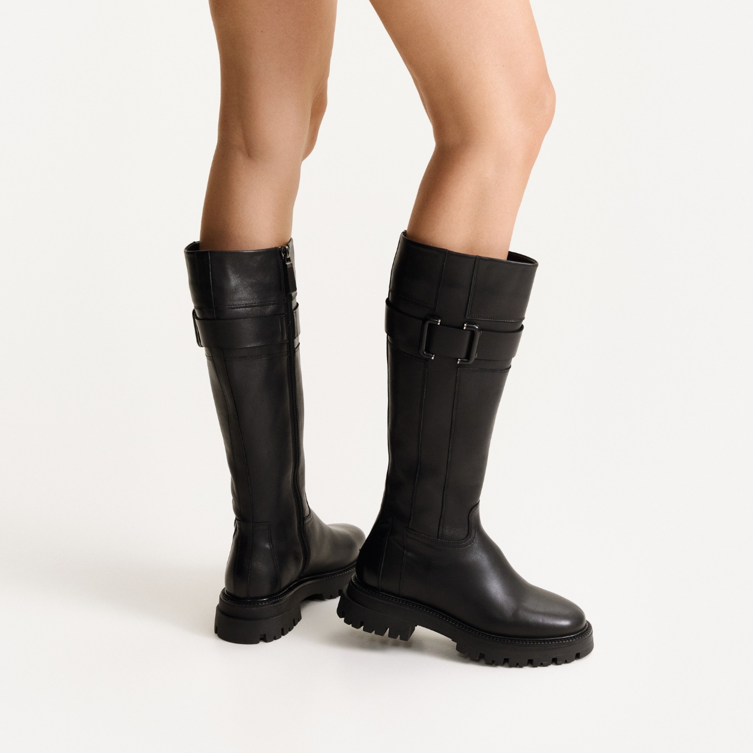 Imagine Cizme Dama 8164 Vitello Negru