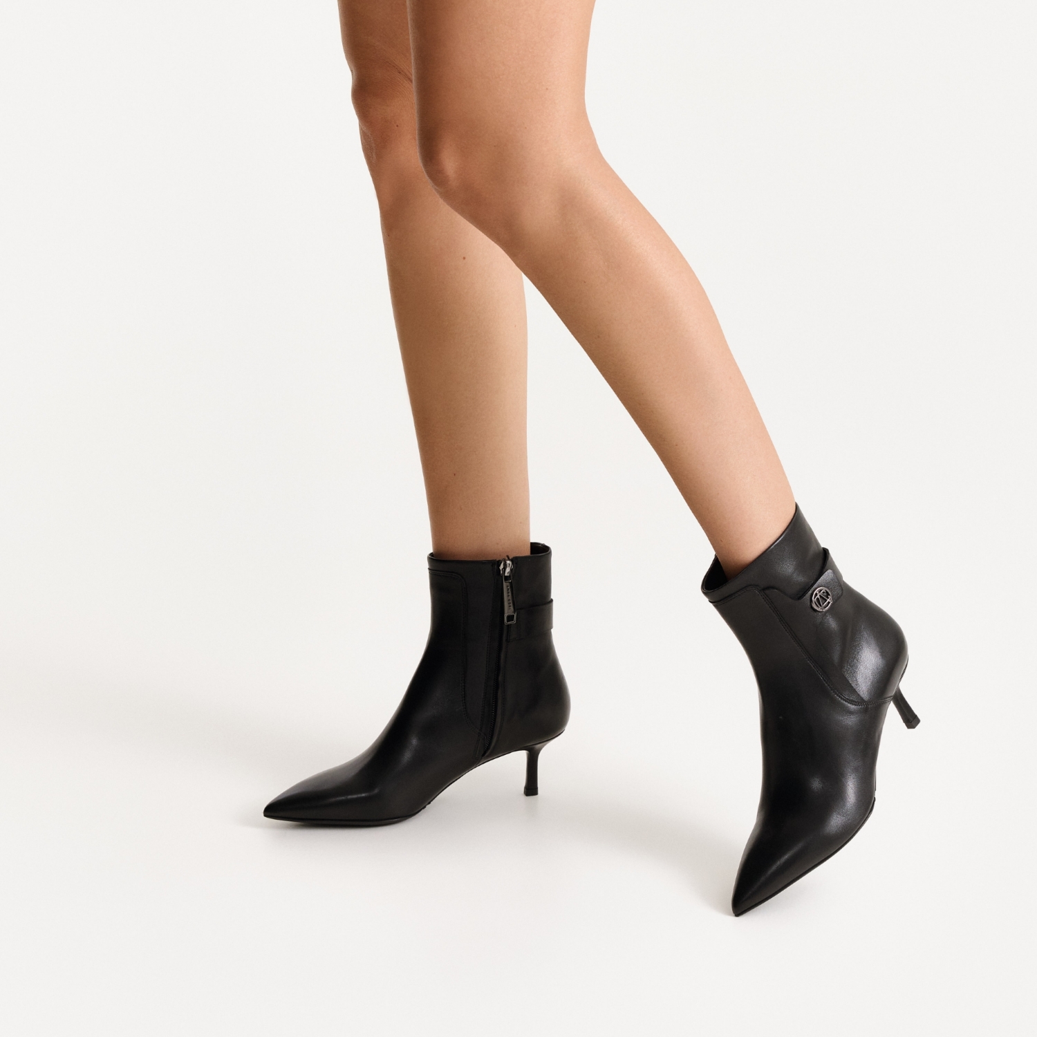 Imagine Botine Dama 8194 Vitello Negru